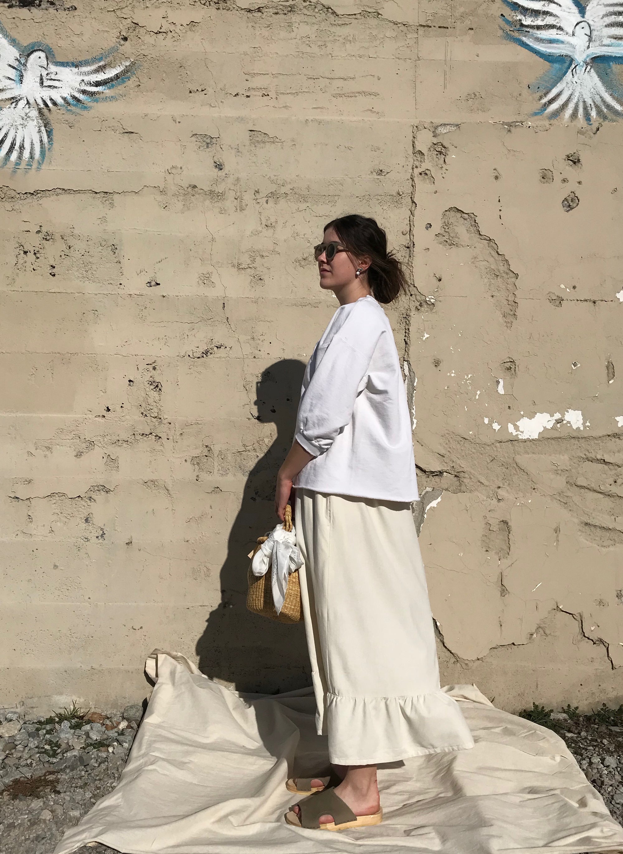 Rachel Comey Fond Sweatshirt / Dirty White