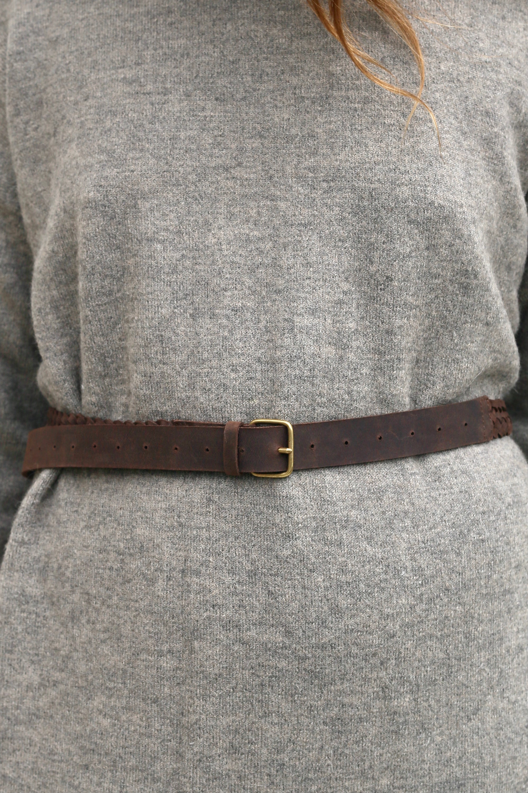 Lauren Manoogian Braided Belt / Saddle