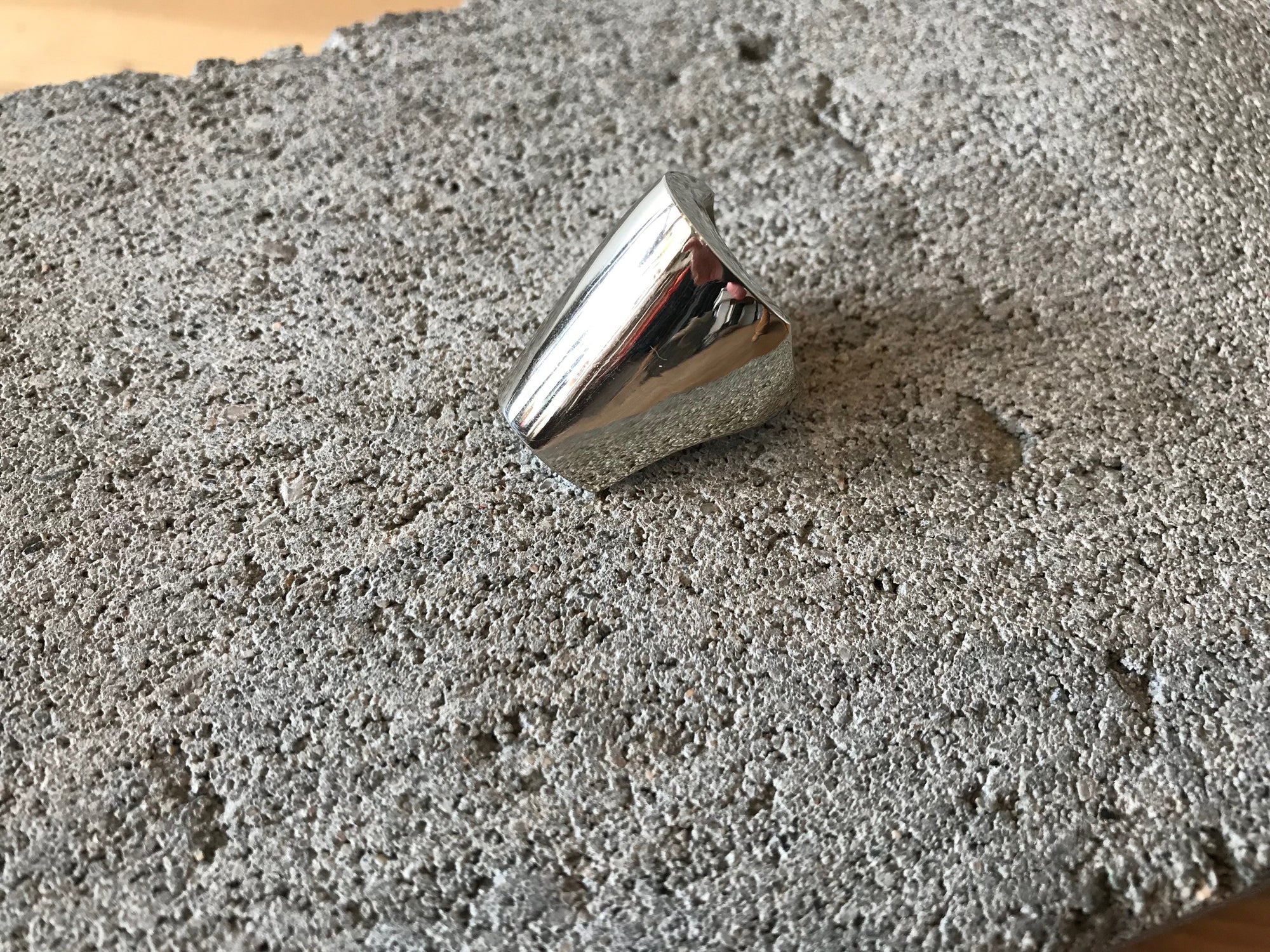 Quarry Bancroft Ring / White Bronze