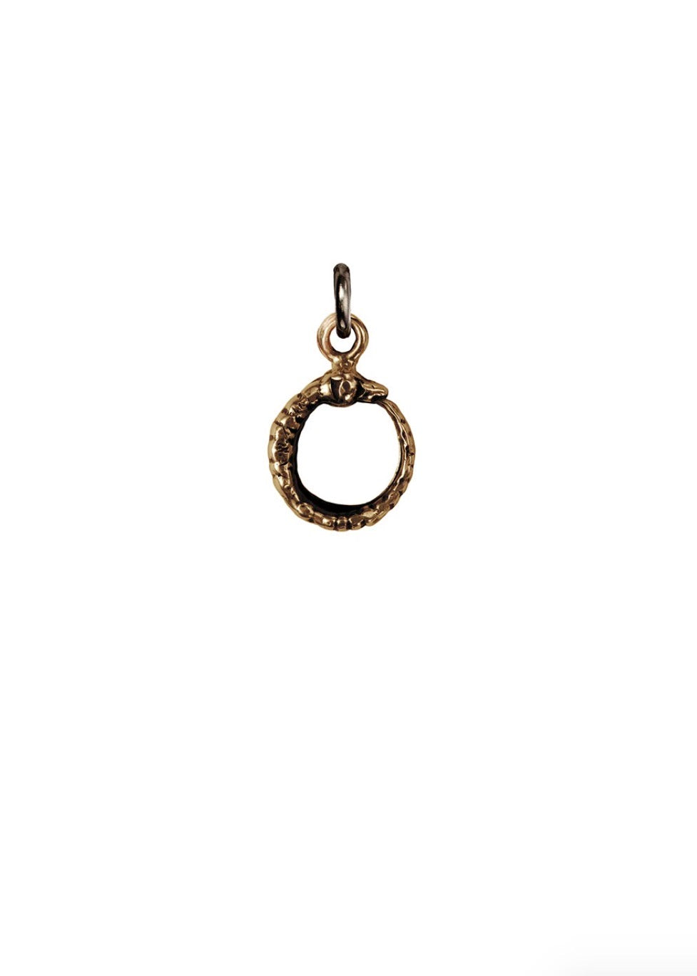 pyrrha Ouroboros Symbol Charm / Bronze or Silver