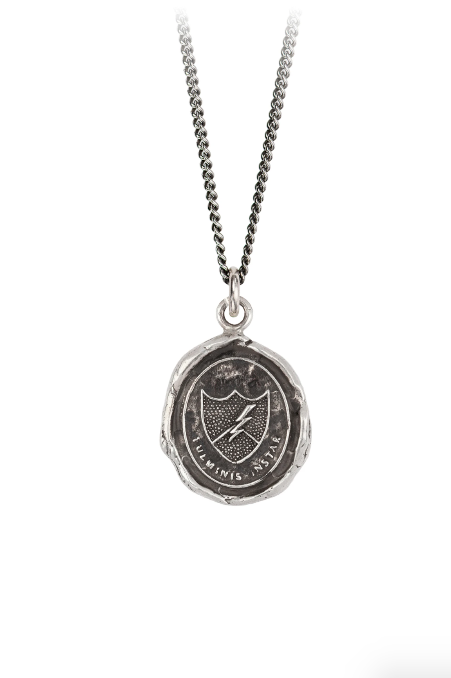 Pyrrha Like Lightning Talisman / Silver