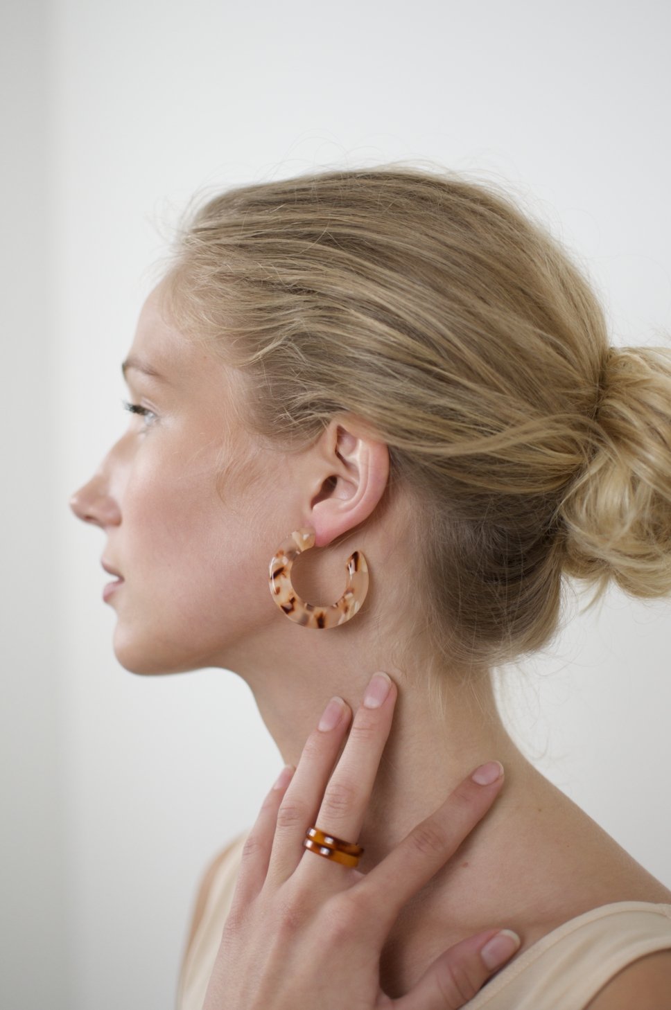 Machete Kate Hoops / Blush Tortoise