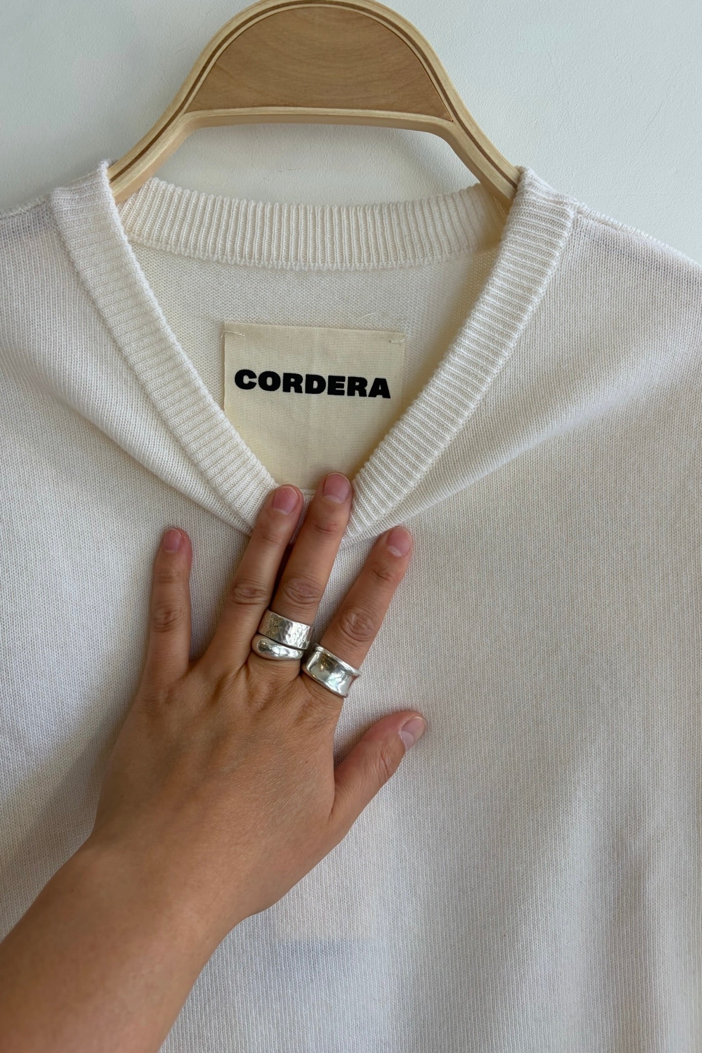 Pre-Loved / Cordera Merino Wool T- Shirt / White / OS