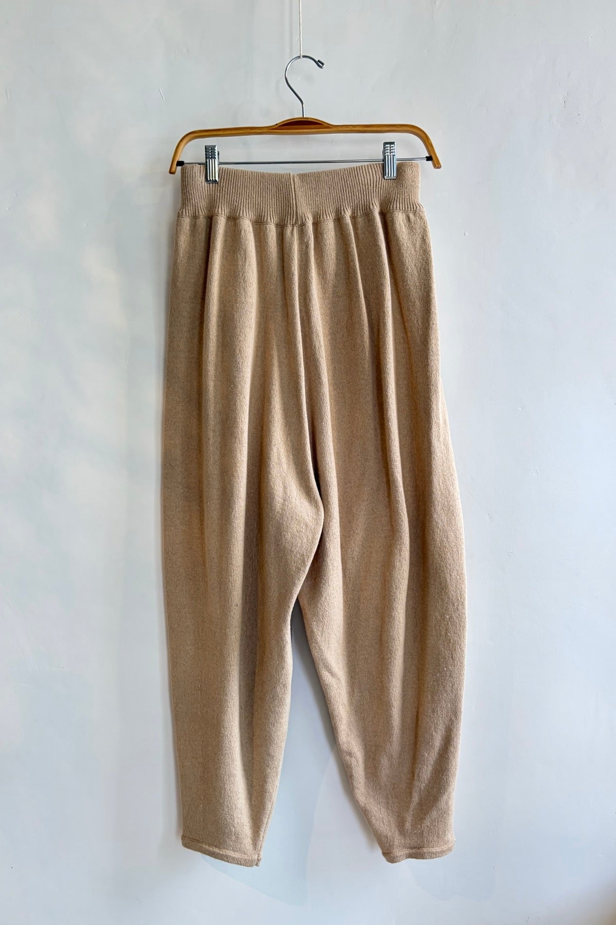 Pre-Loved / Cordera Soft Cotton Knit Pant / Nougat / One Size