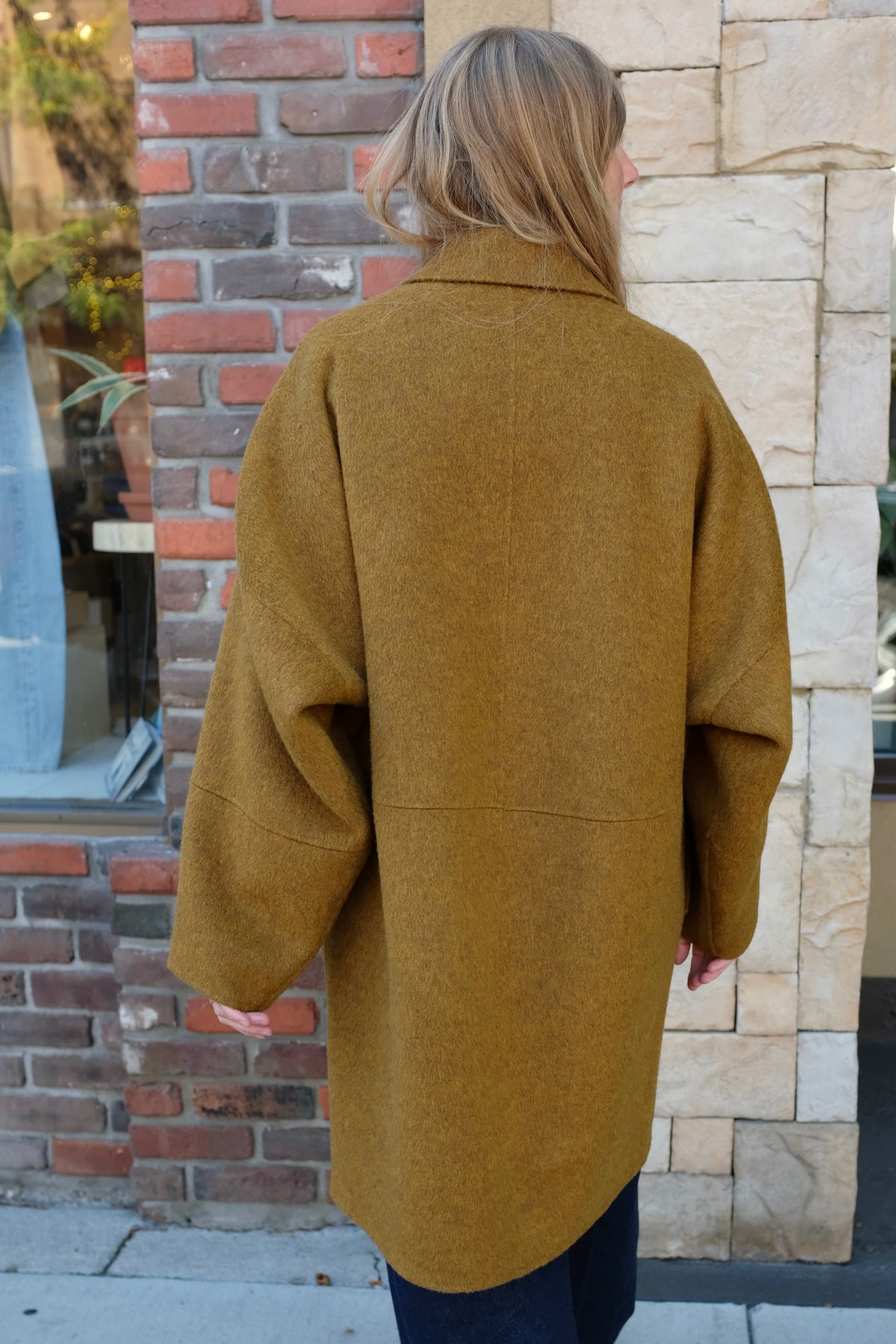 Rachel Comey Double Loft Wool Field Coat / Gold