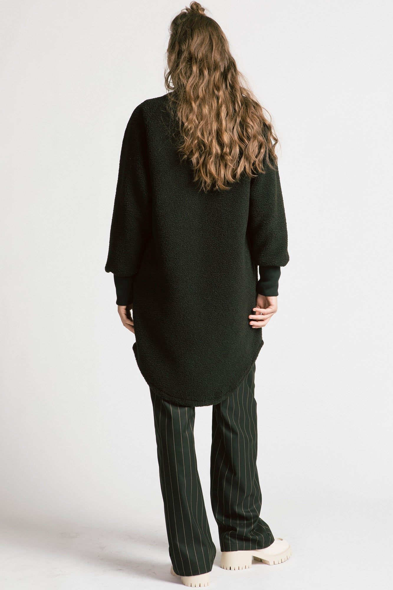 Allison Wonderland Mansfield Jacket / Black Fleece