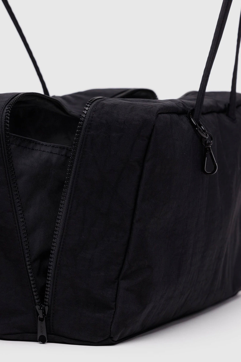 Baggu Medium Nylon Bowler Bag / Black