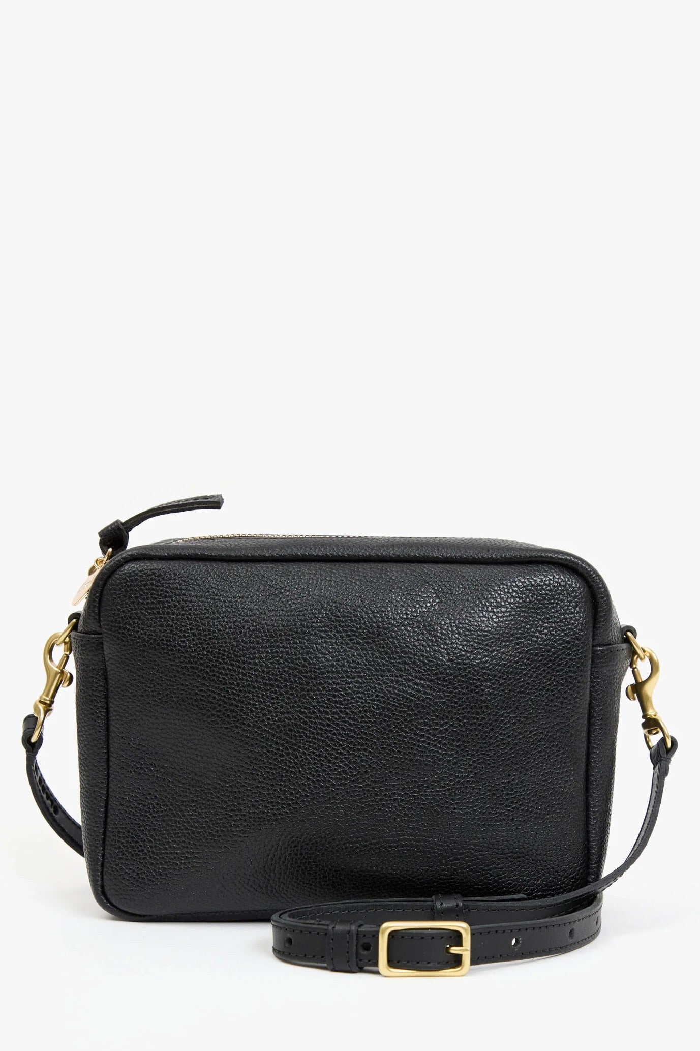 Clare V. Midi Sac / Petit Caviar Black