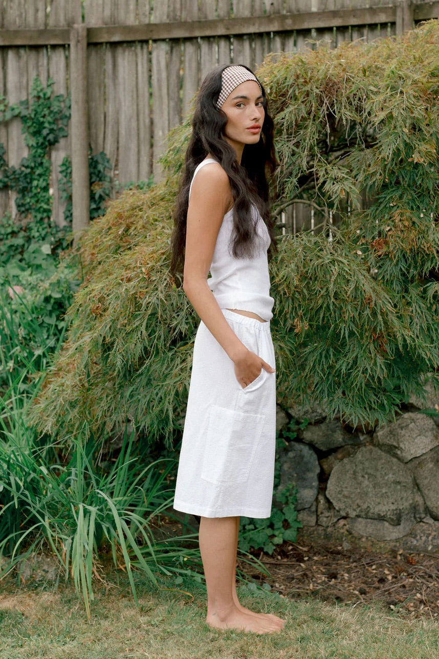 A bronze age Blossom Short / Solstice White