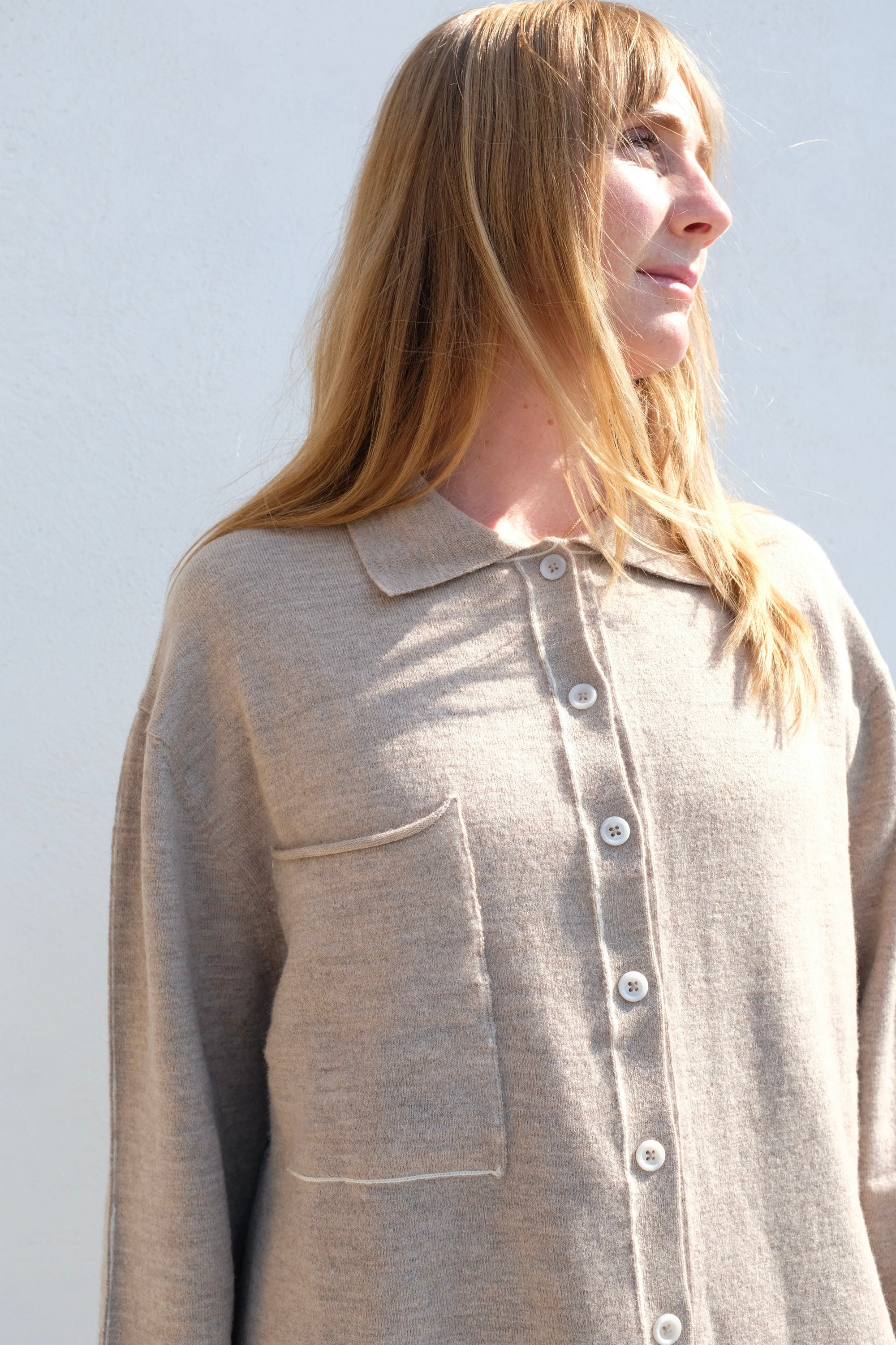 Lauren Manoogian Stitch Big Shirt / Oak