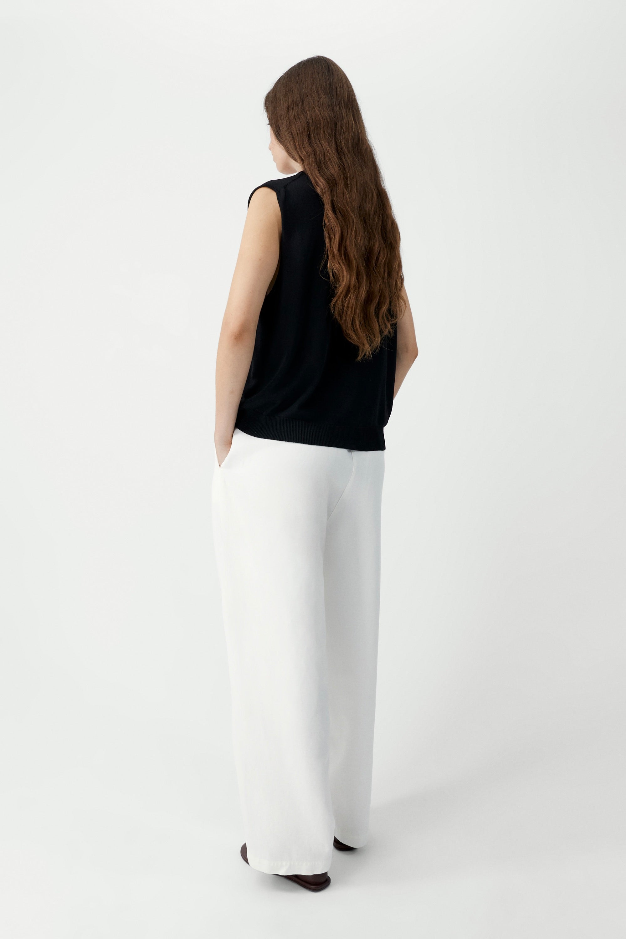 Oversize Waistcoat / Black