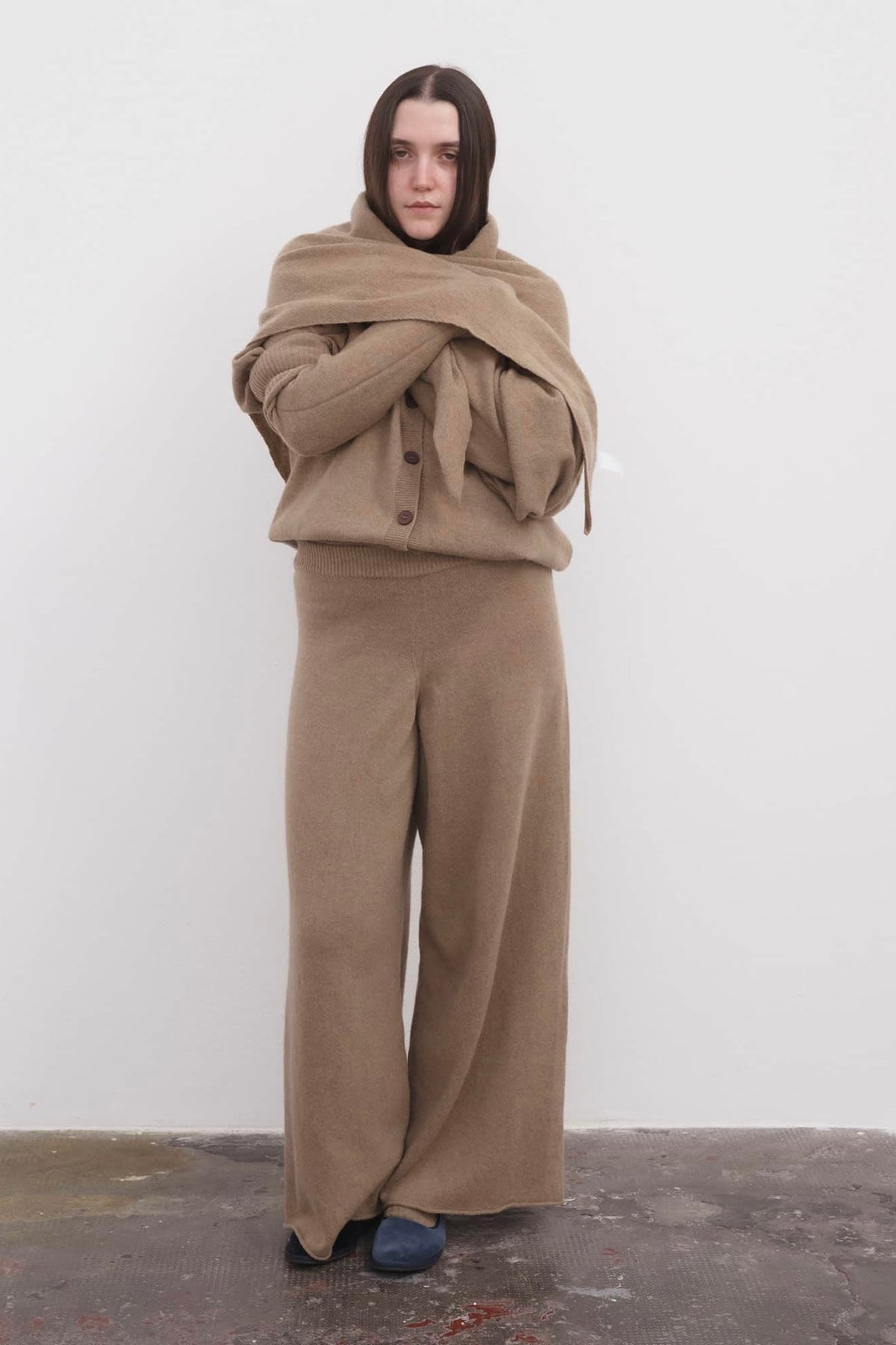 Baserange Trin Scarf / Rovere Brown