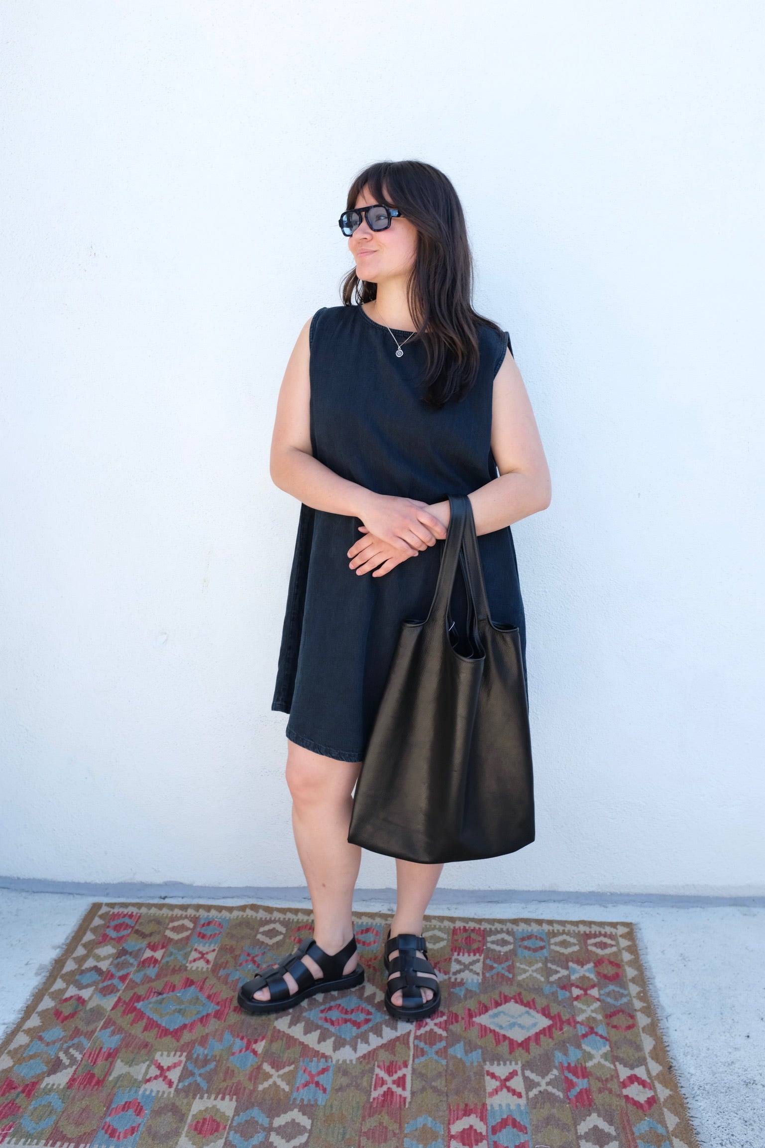 Jungmaven Baez Dress / Black