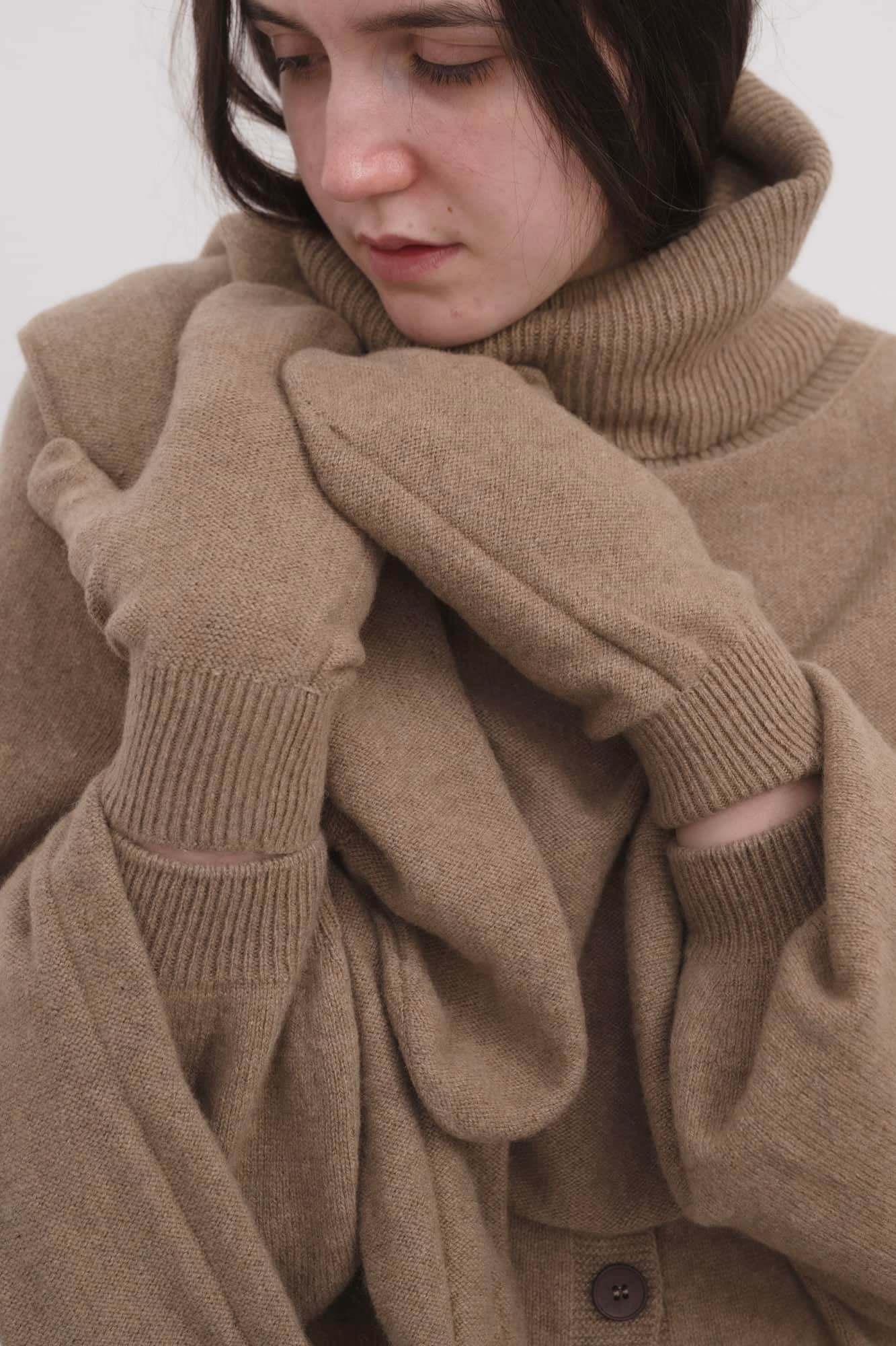 Baserange Enso Mittens / Rovere Brown