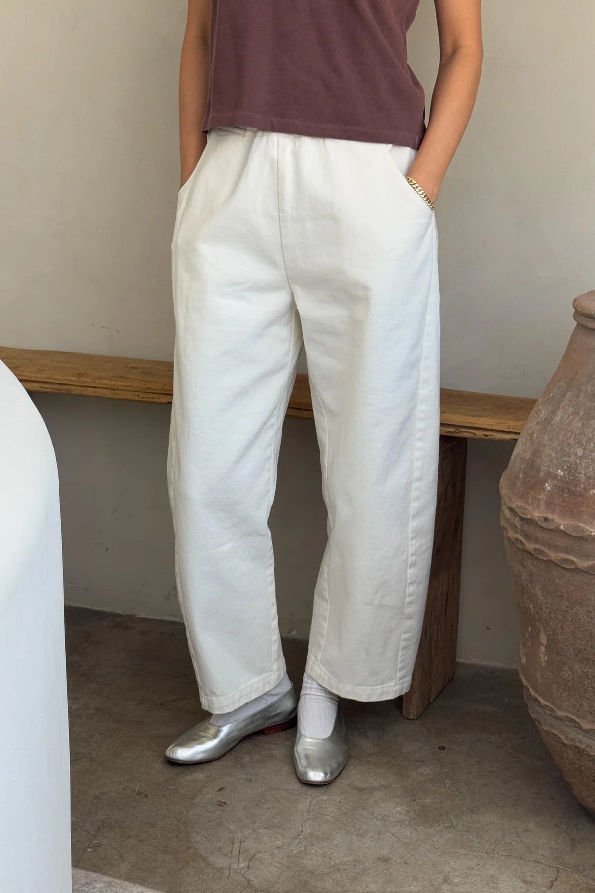 Le Bon Shoppe Arc Pants / Milk