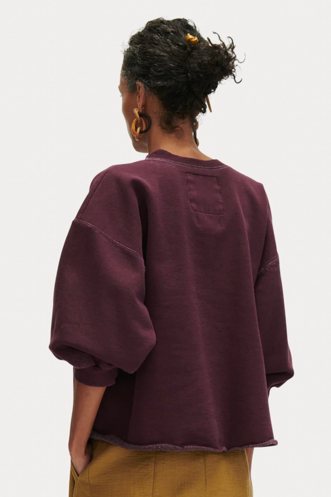 Fond Sweatshirt / Plum
