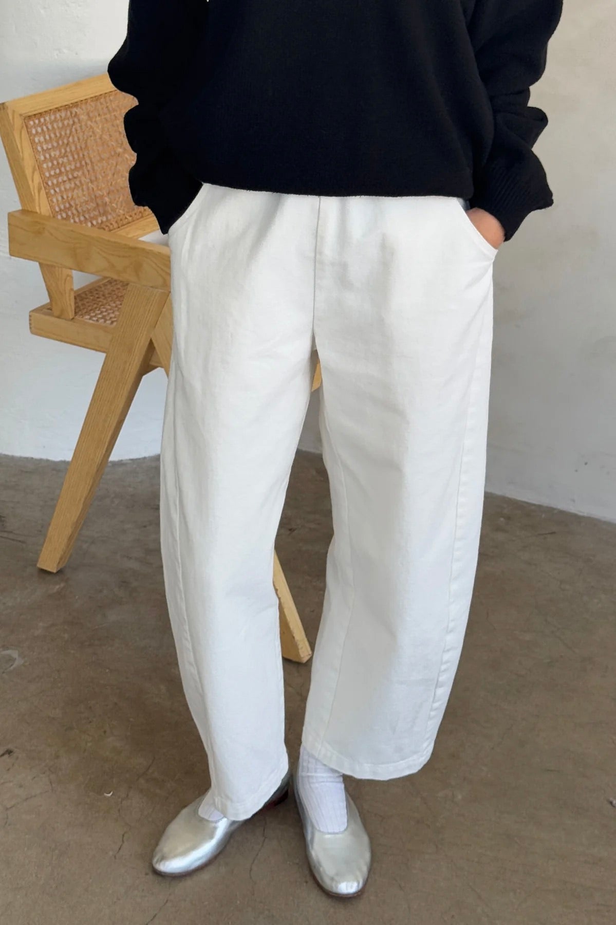 Le Bon Shoppe Arc Pants / Milk