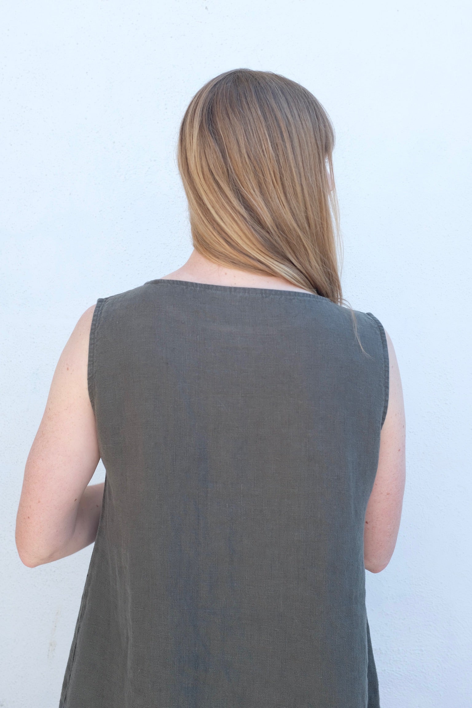 Jungmaven Baez Dress / Olive Green