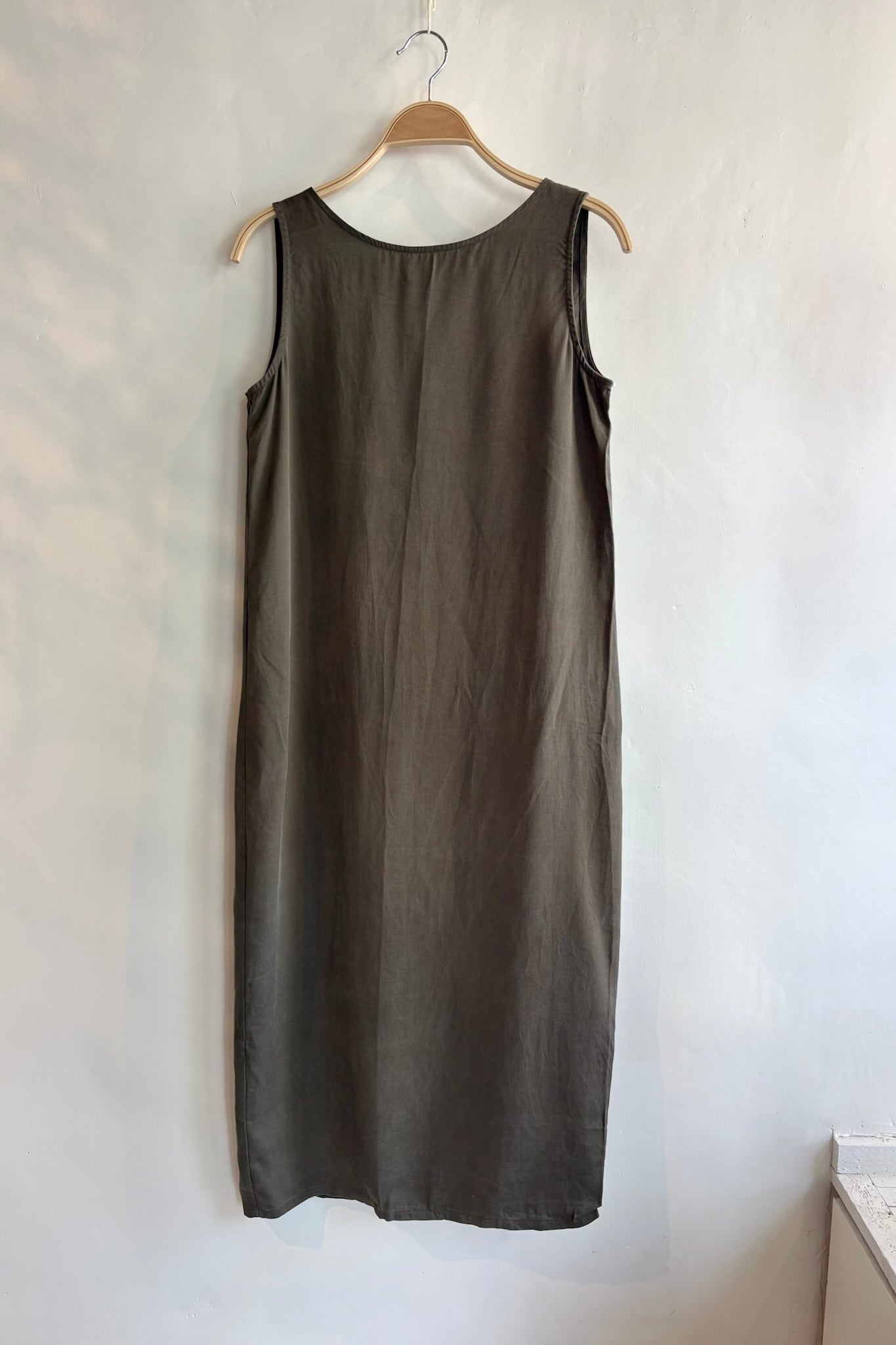 Pre-Loved Rita Row Green Tencel Dress / Size Small
