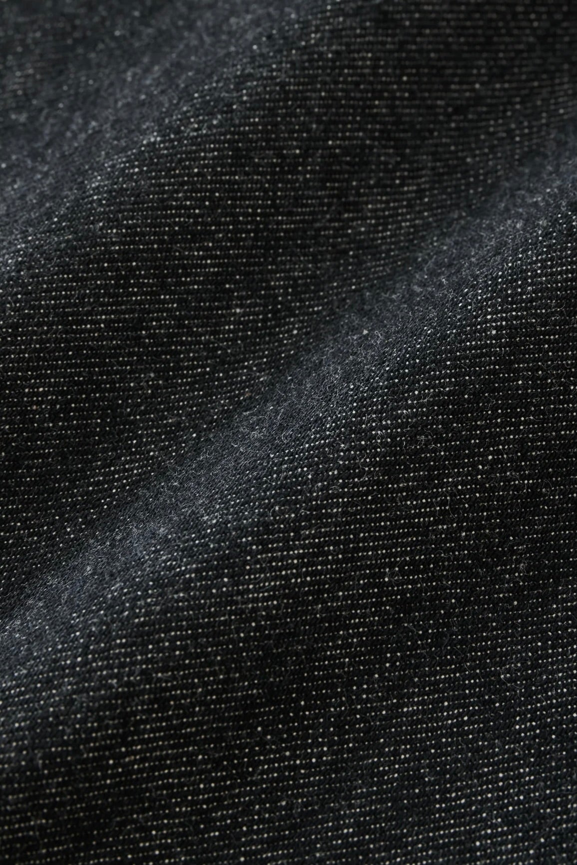Studio Nicholson Nieve Curved Leg Denim Pant / Black