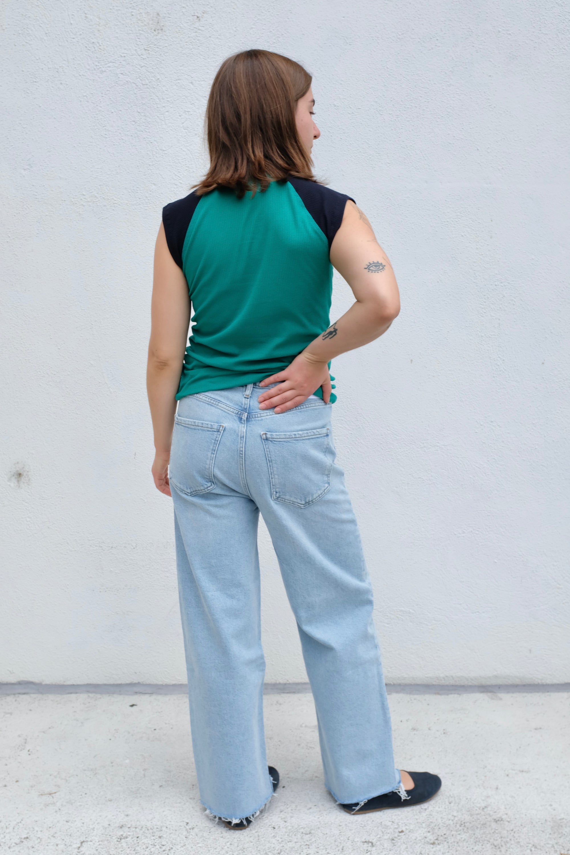 Agolde Ren High Rise Wide Leg / Beam