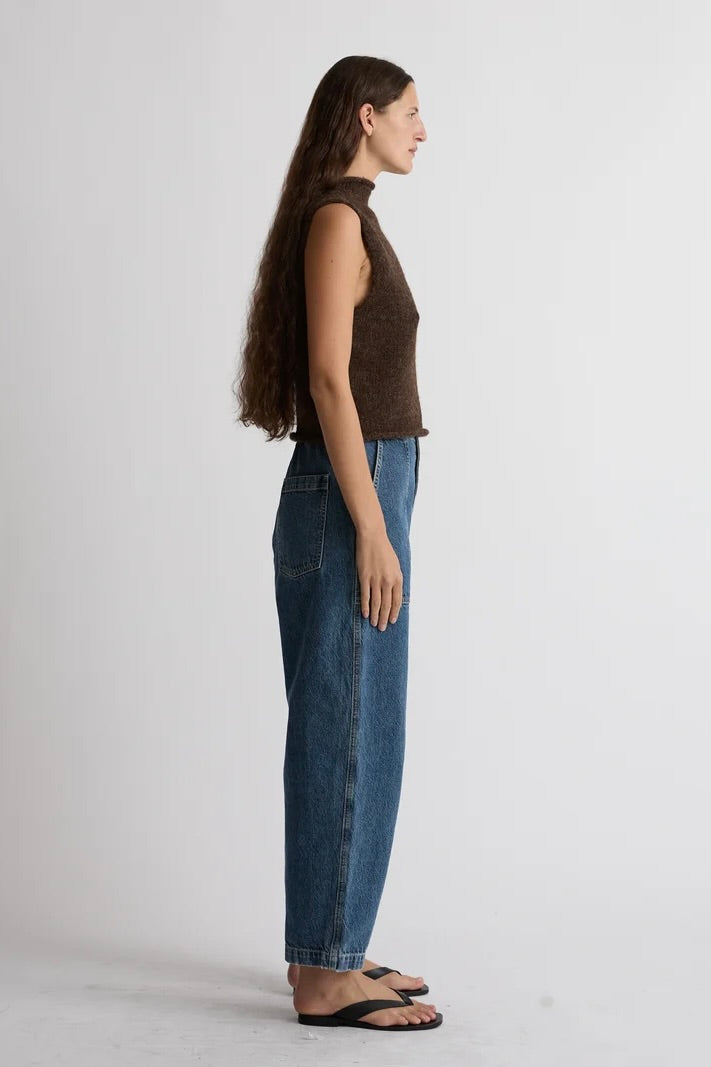 Shaina Mote Roll Vest / Mud