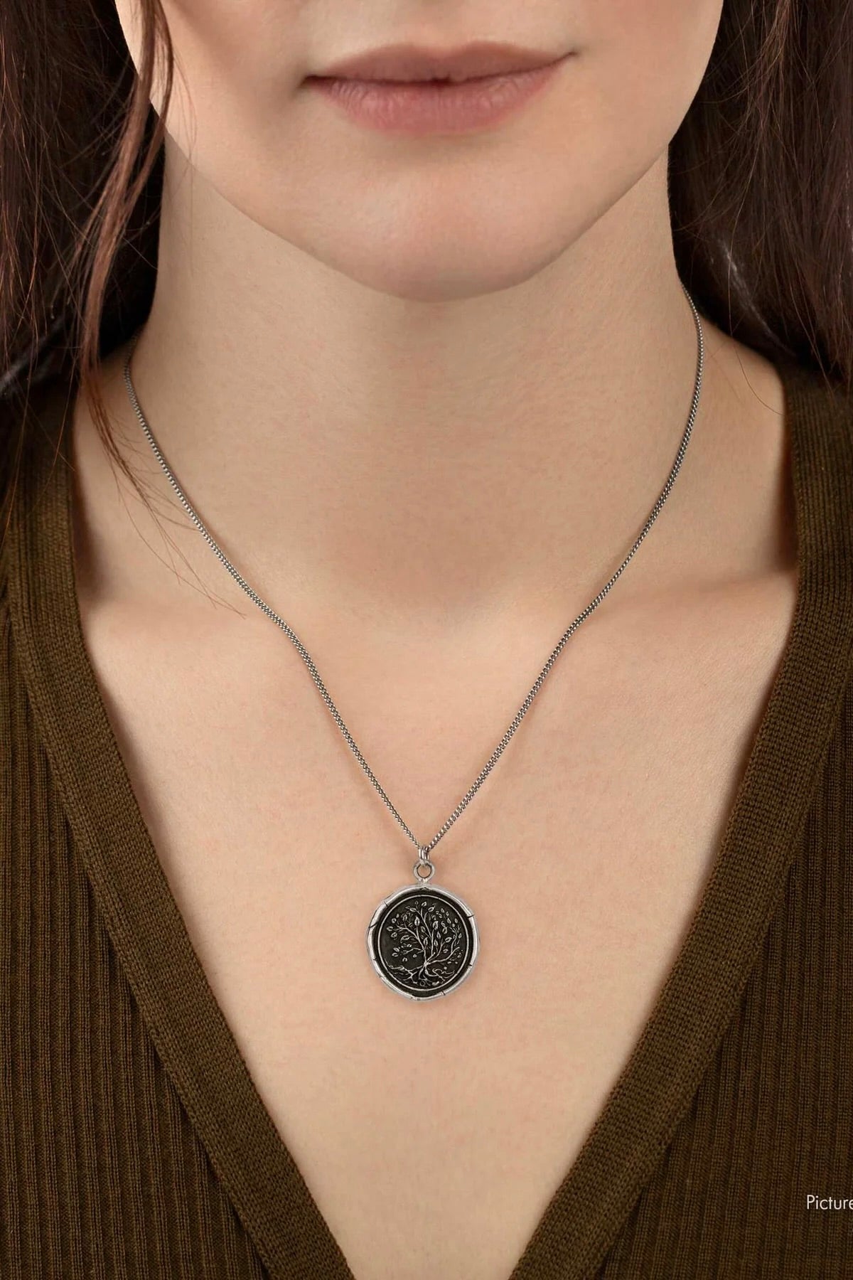 Pyrrha Tree Of Life Talisman / Sterling Silver