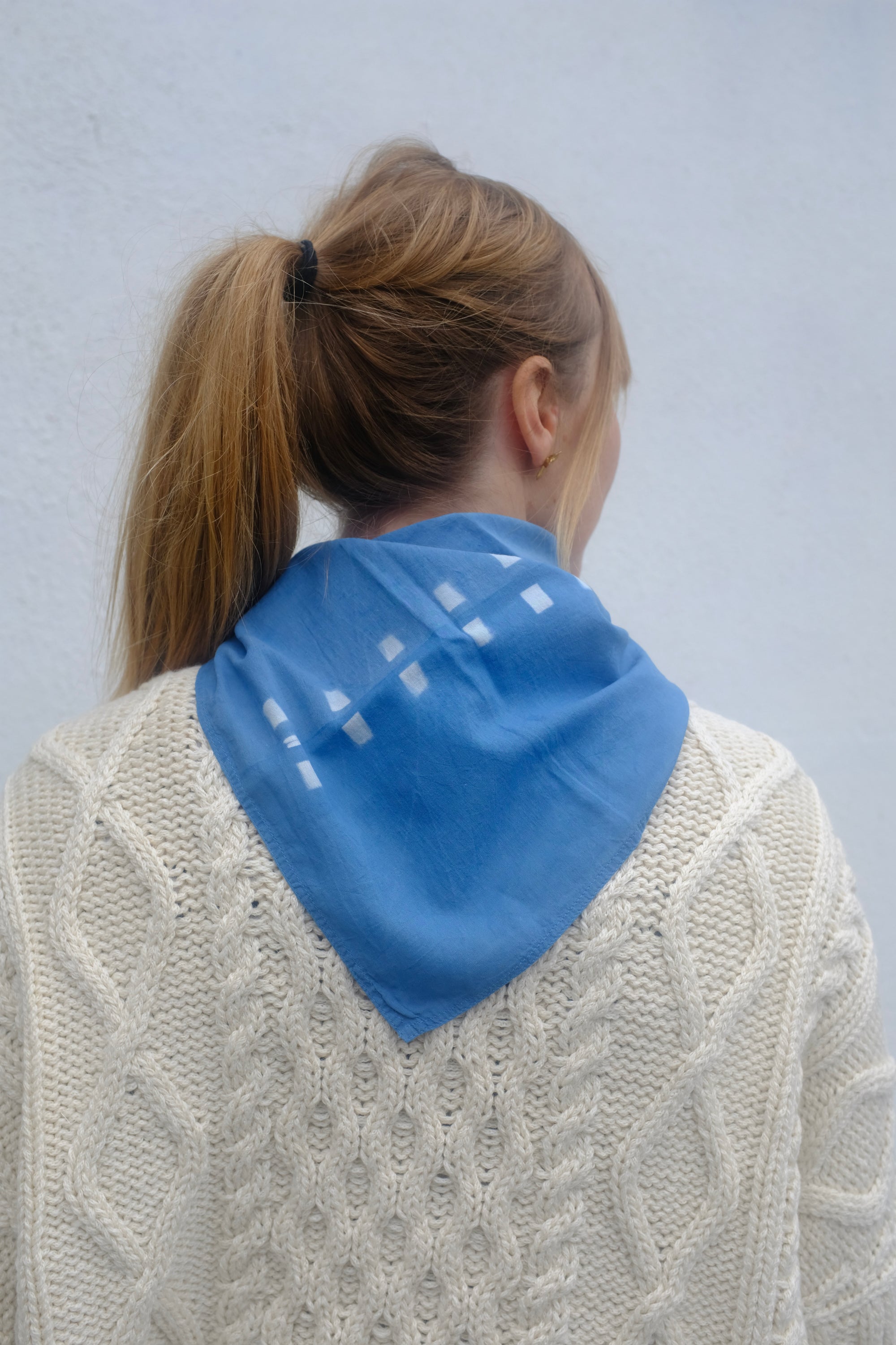 Roem Textiles Cotton Bandana / Indigo