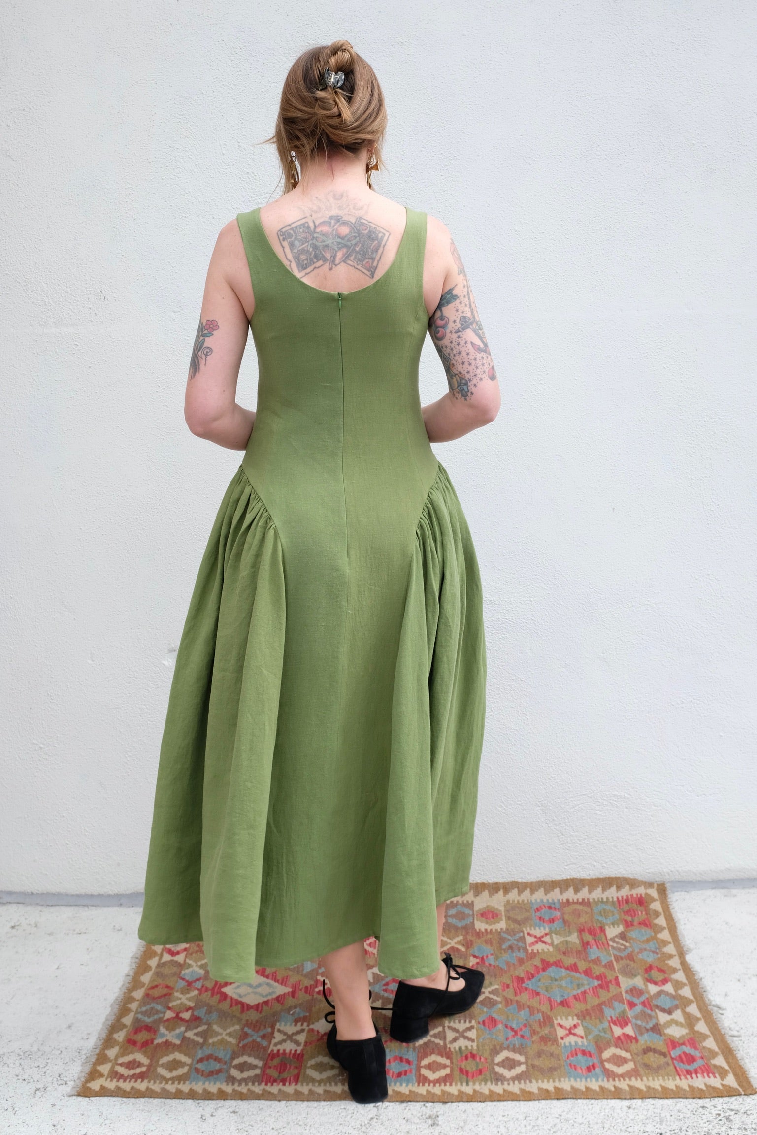 Eliza Faulkner Vivienne Dress / Green