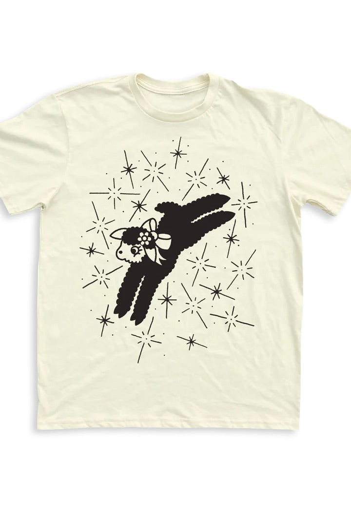 Little Lamb Unisex Tee / Cream