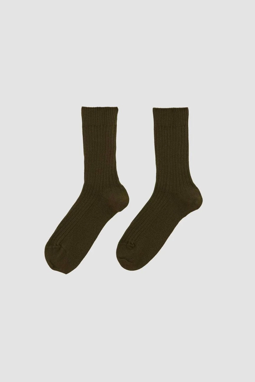 Baserange Overankle Sock / Olive