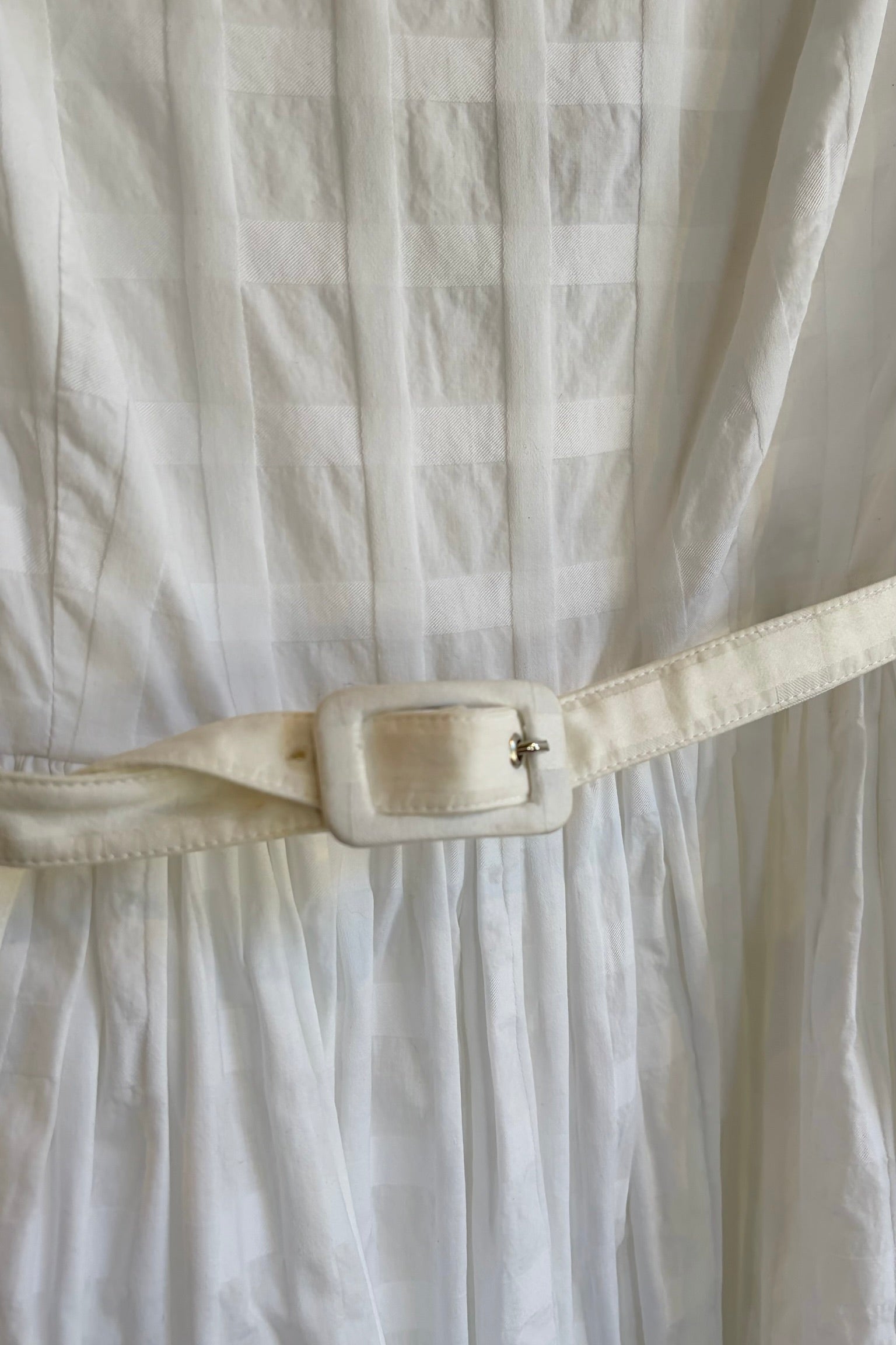 Pre-Loved / Vivienne Westwood 'Anglomania' Dress / White / Size 42