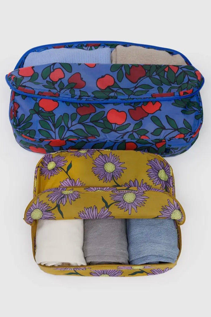 Baggu Large Packing Cube Set / Night Orchard
