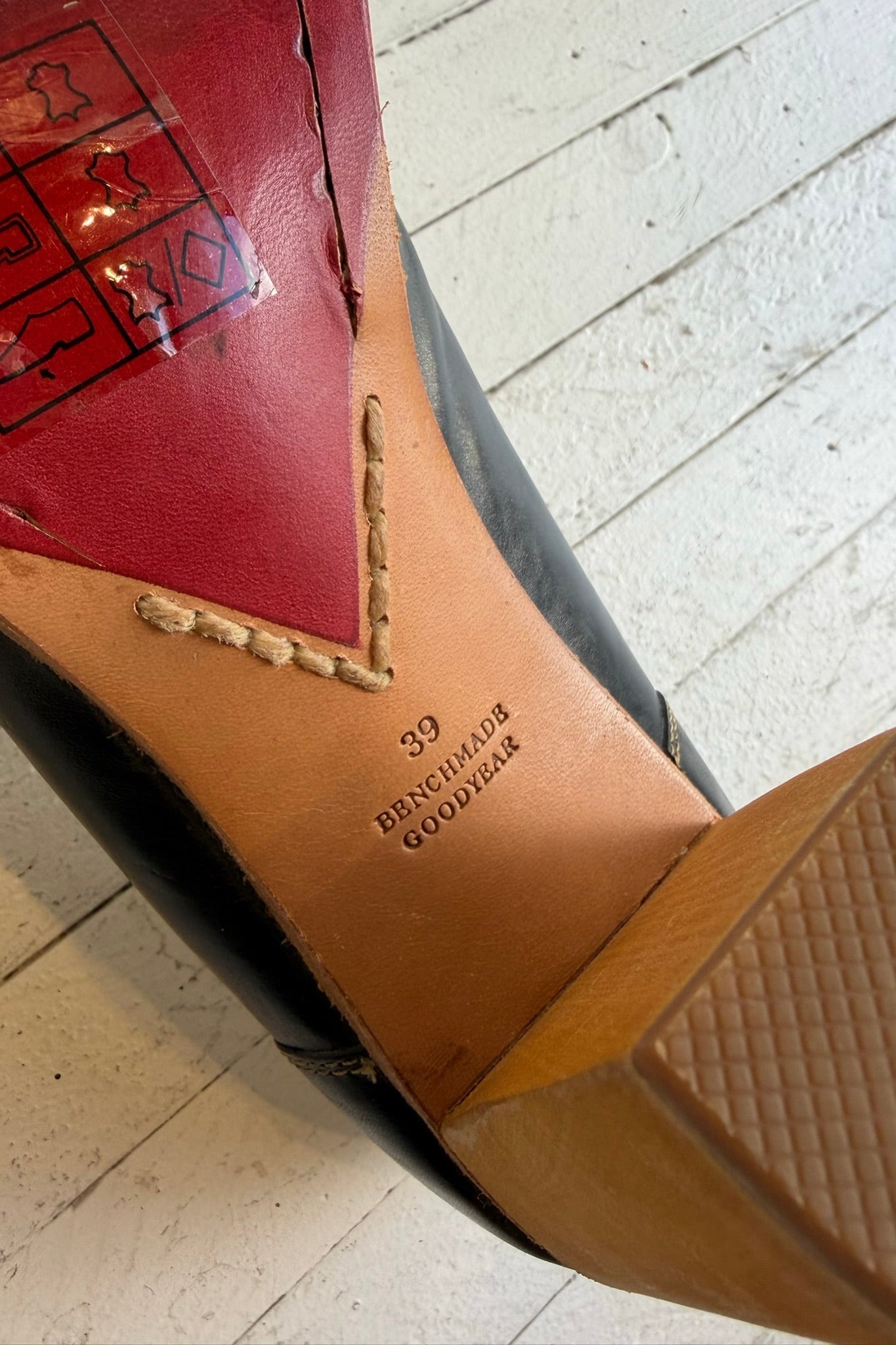 Pre-Loved / Office of Angela Scott Western Heel / Black / Size 39