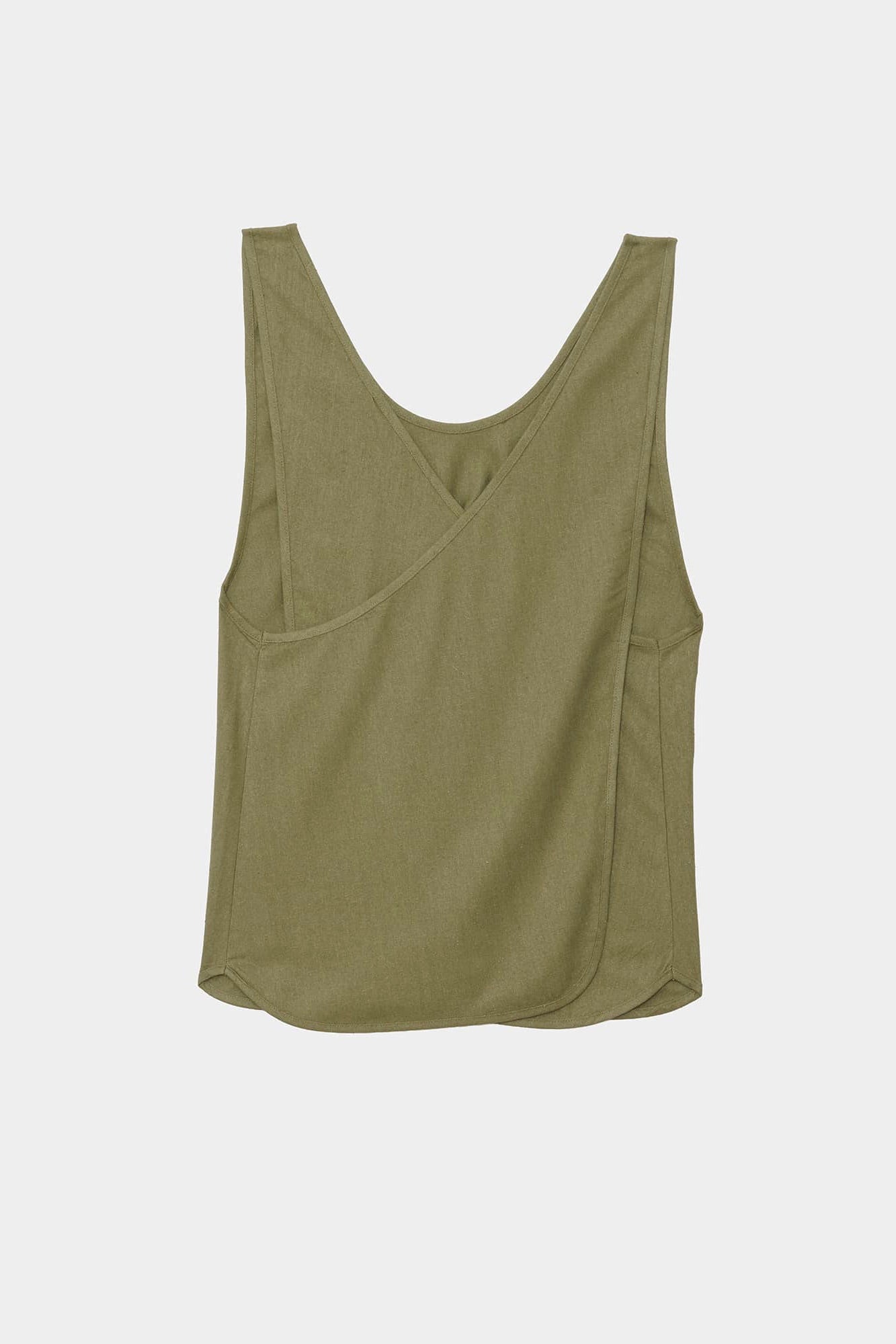 Baserange Apron Top / Lua Green
