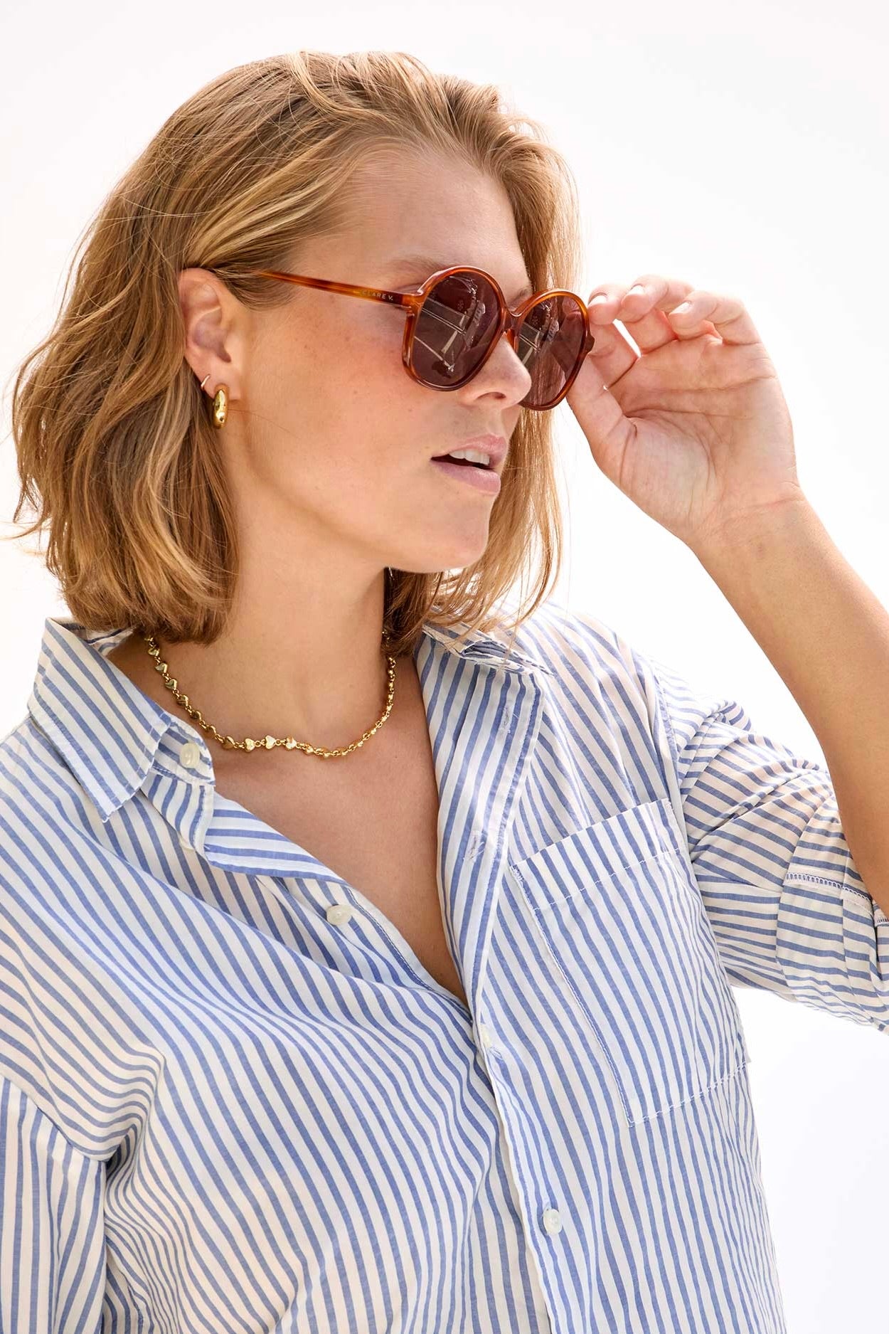 Clare V JANE Sunglasses / Sienna