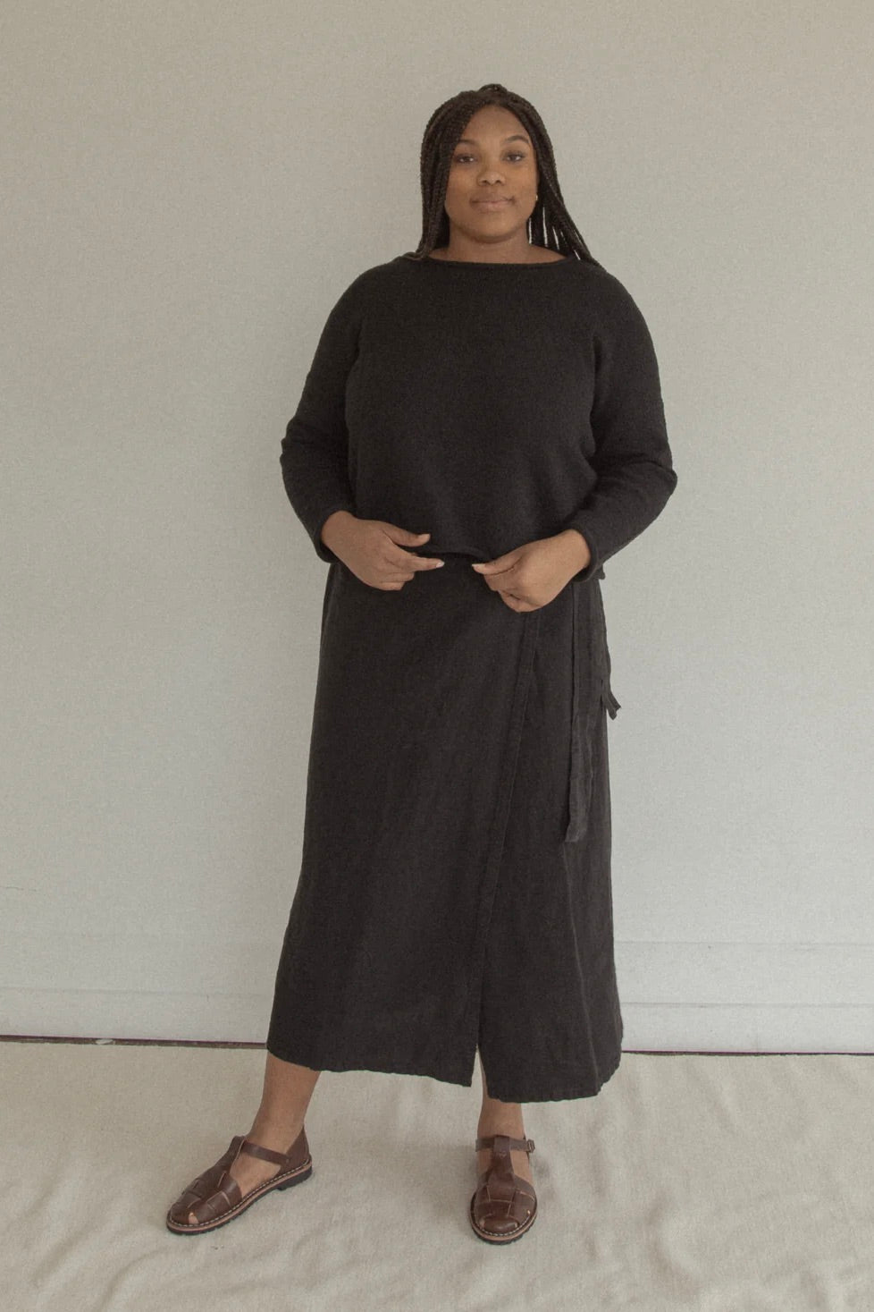 Gillian Stevens Mariel Pullover / Noir