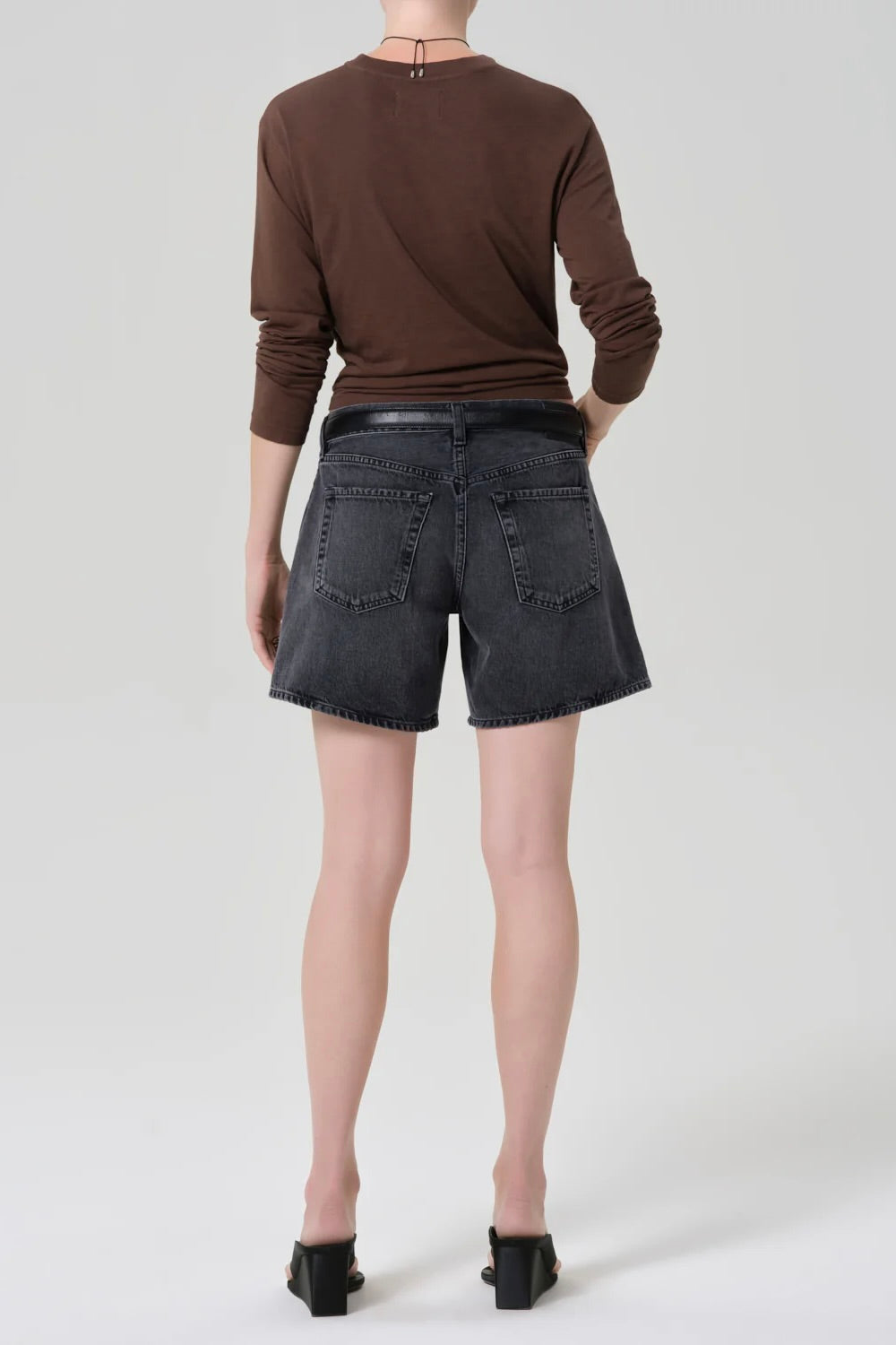Citizens Of Humanity Billie Relaxed Short / Vintage Black