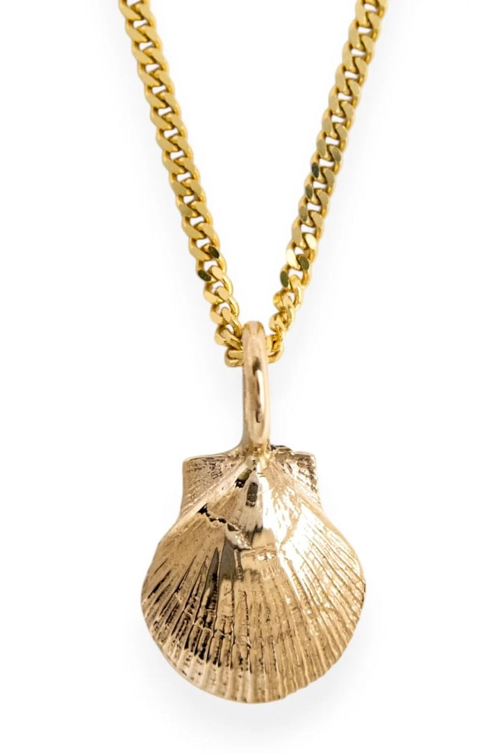 Rokosz Jewelry Scallop / 10k Solid Yellow Gold