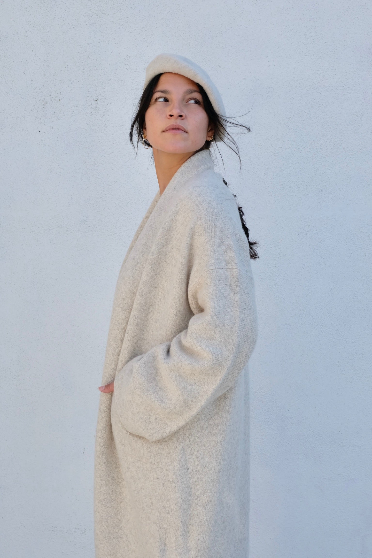 Lauren Manoogian Taper Coat / Ecru