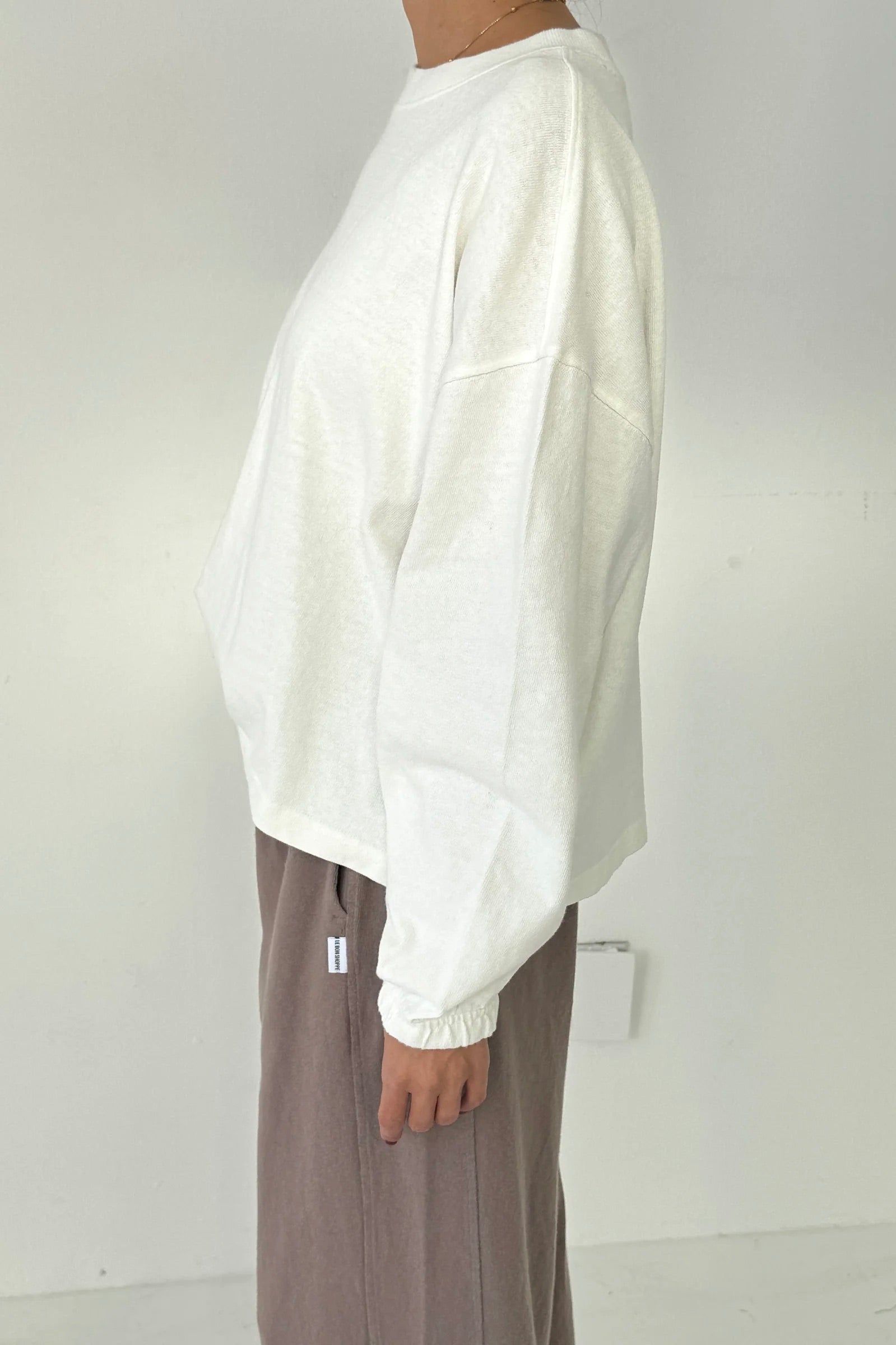 Le Bon Shoppe Naturelle tee / White