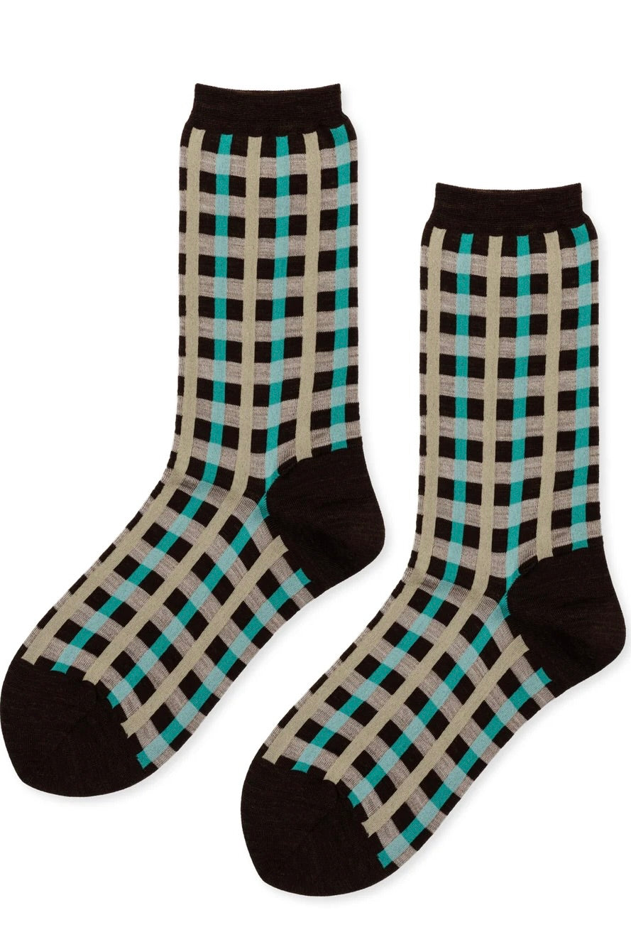 Kilian Plaid Crew / Brown