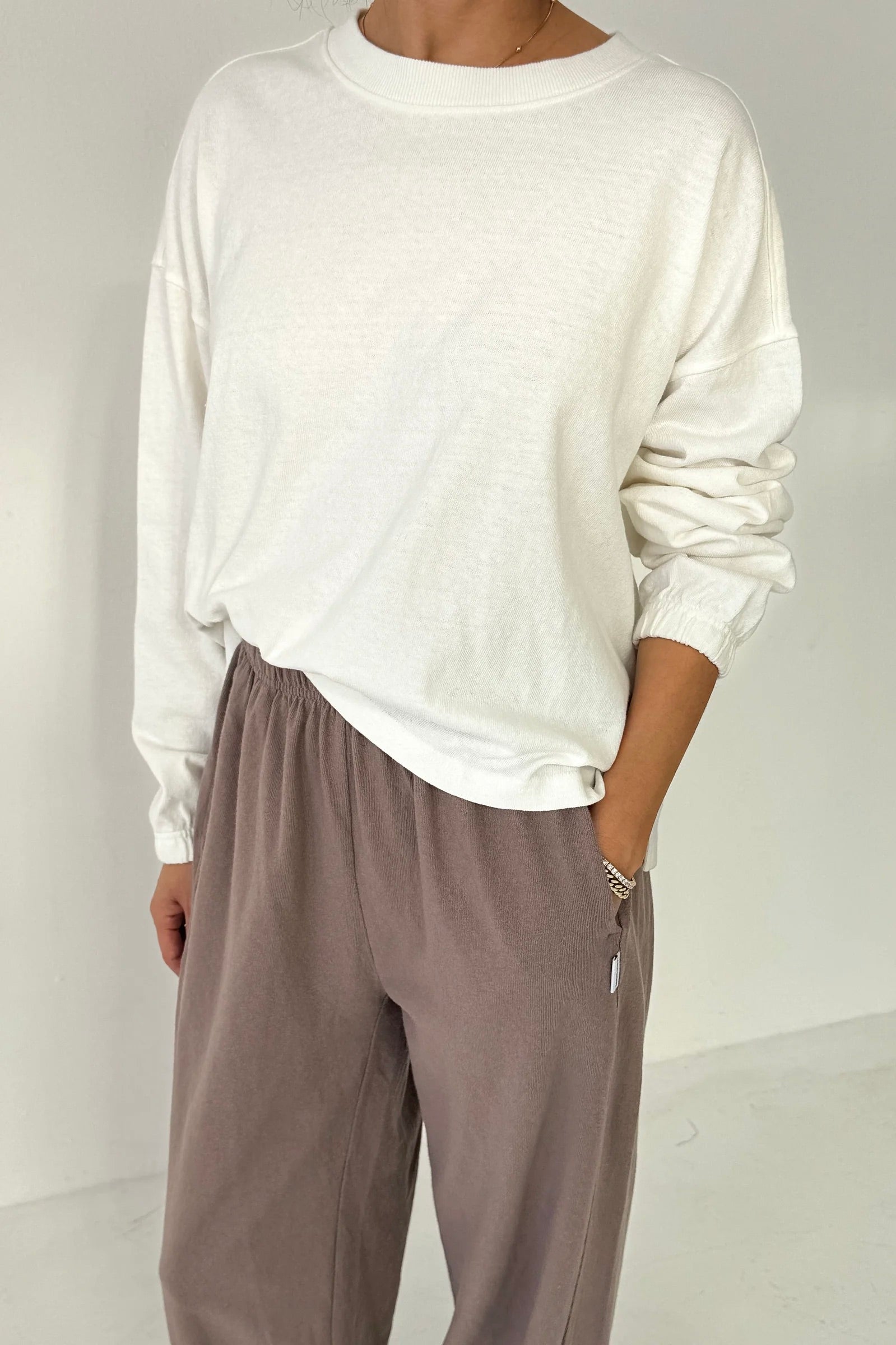 Le Bon Shoppe Naturelle tee / White