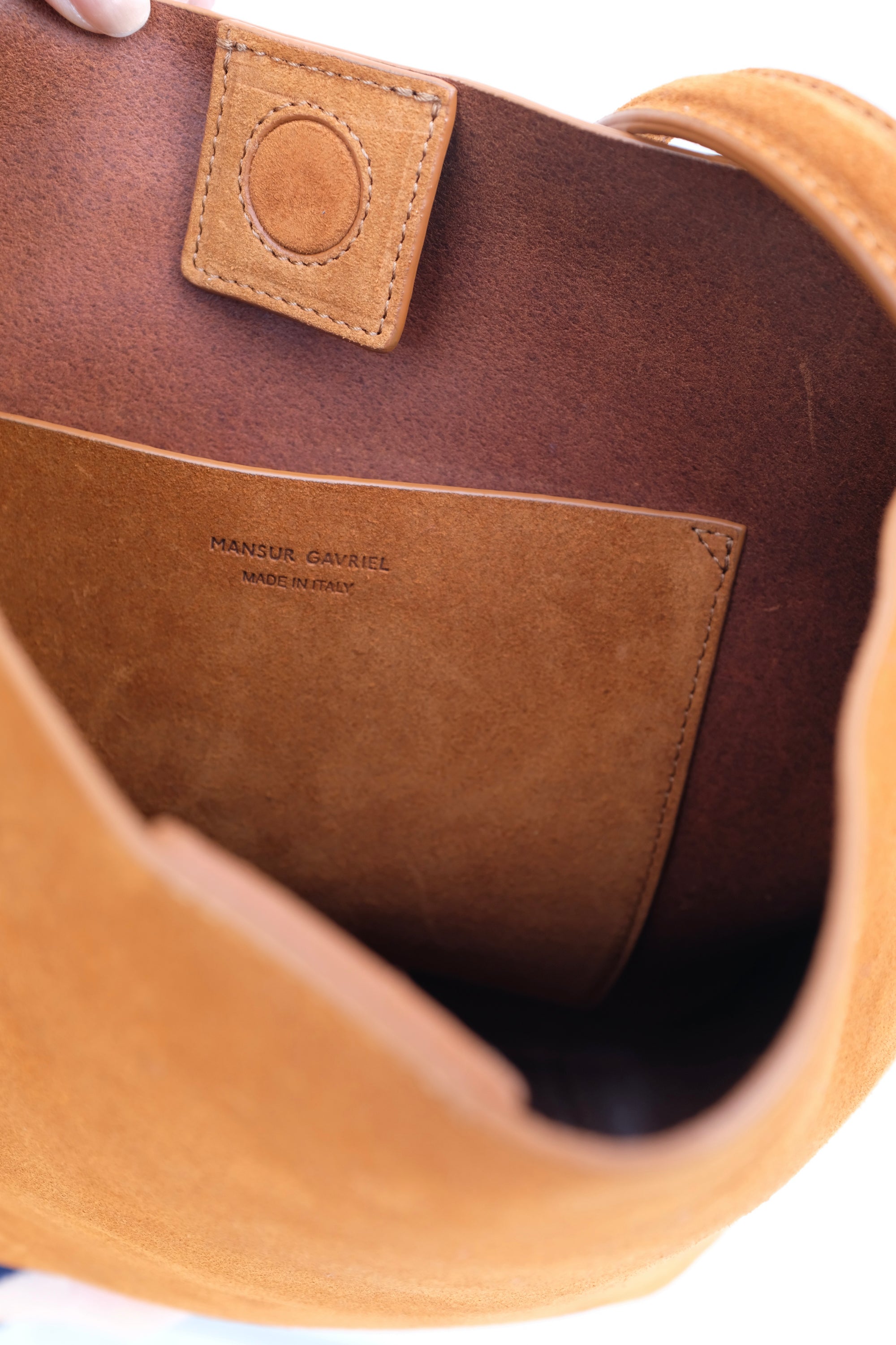 Mansur Gavriel Small Everyday Cabas / Saddle Suede