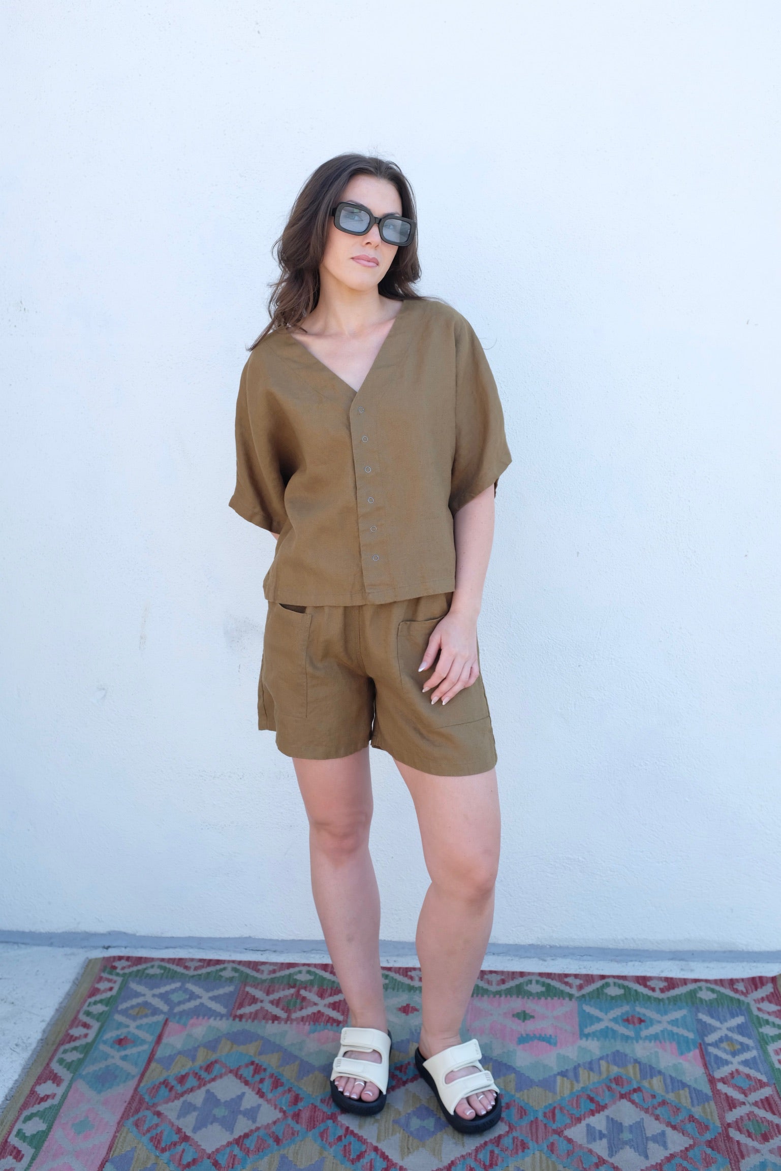 Moss Grey Snappy Greta / Kalamata