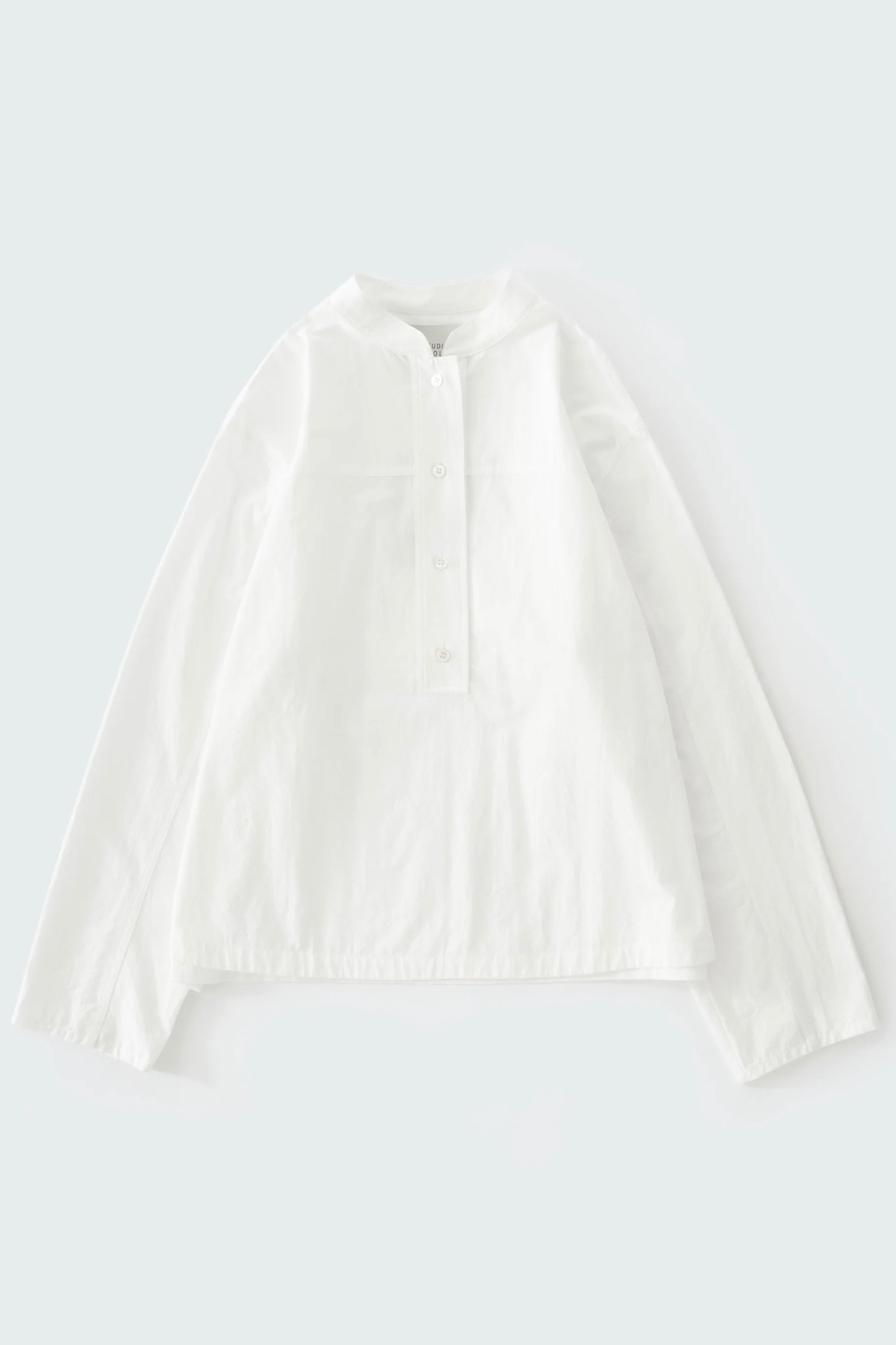 Studio Nicholson Vega Half Placket Shirt / Optic White