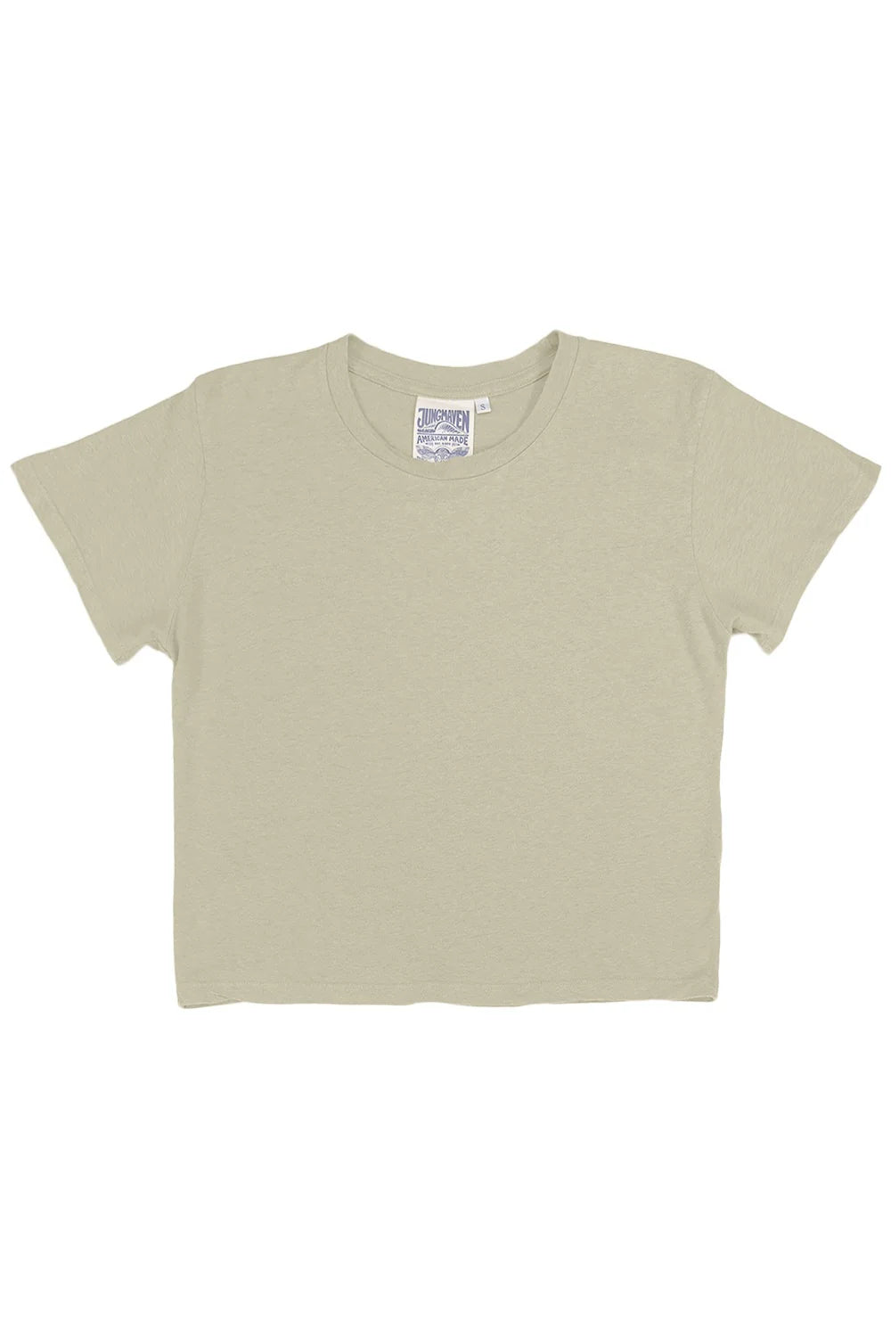 Jungmaven Cropped Lorel Tee / Desert Khaki