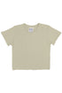 Jungmaven Cropped Lorel Tee / Desert Khaki