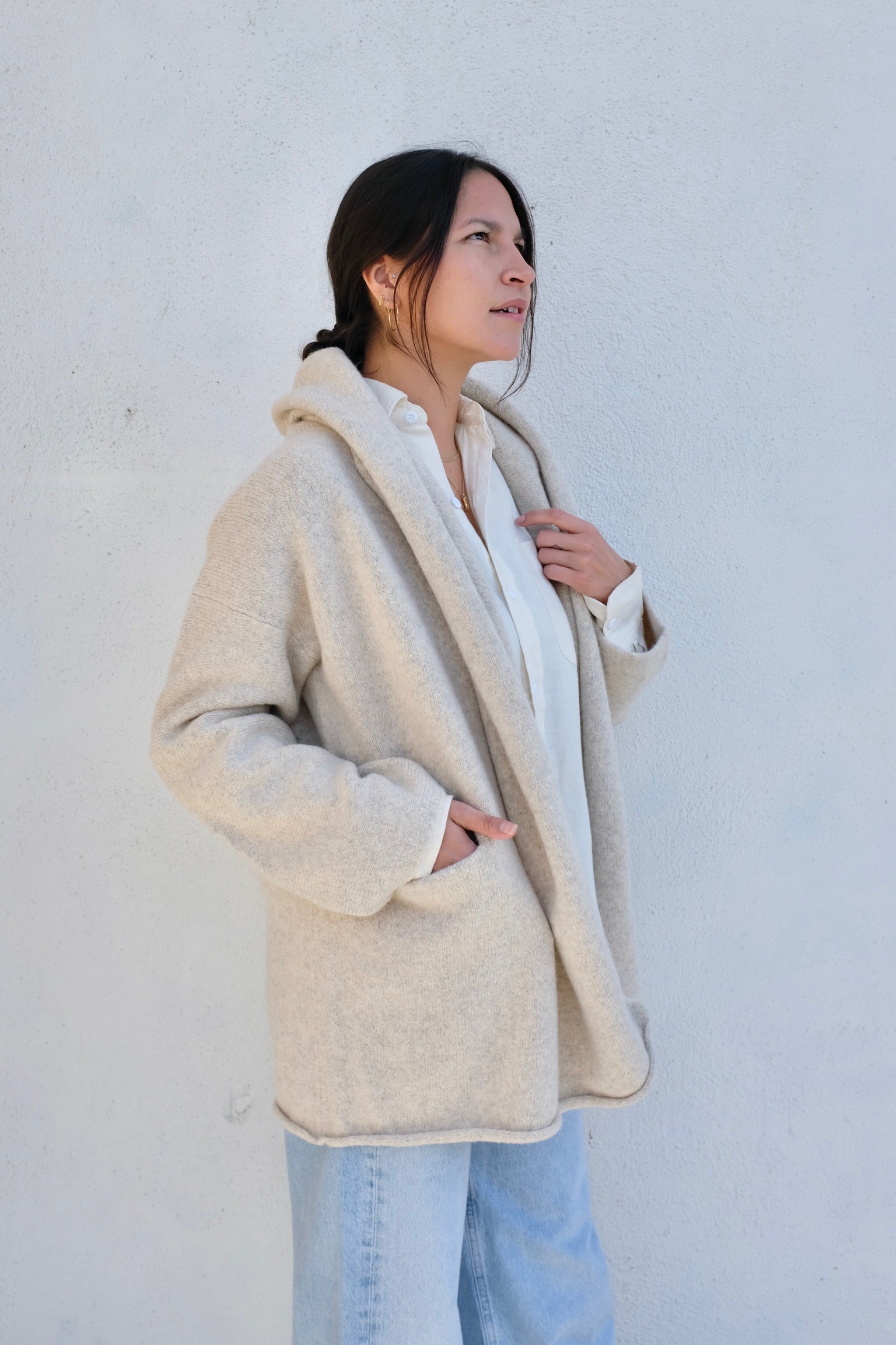 Lauren Manoogian Manta Coat / Ecru