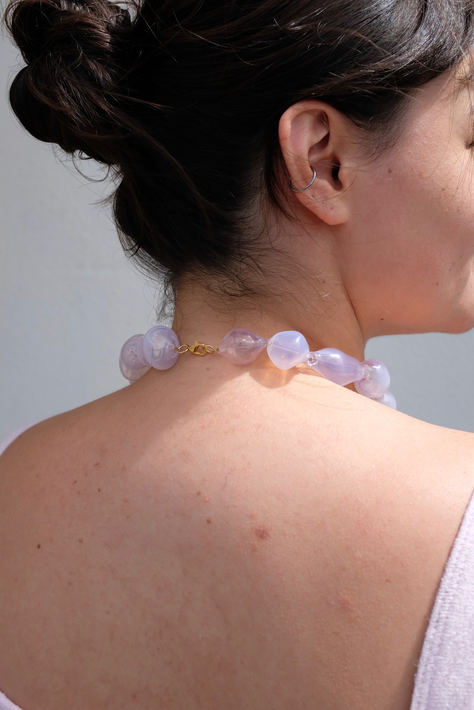 Levens Maxi Bubble Necklace / Pink